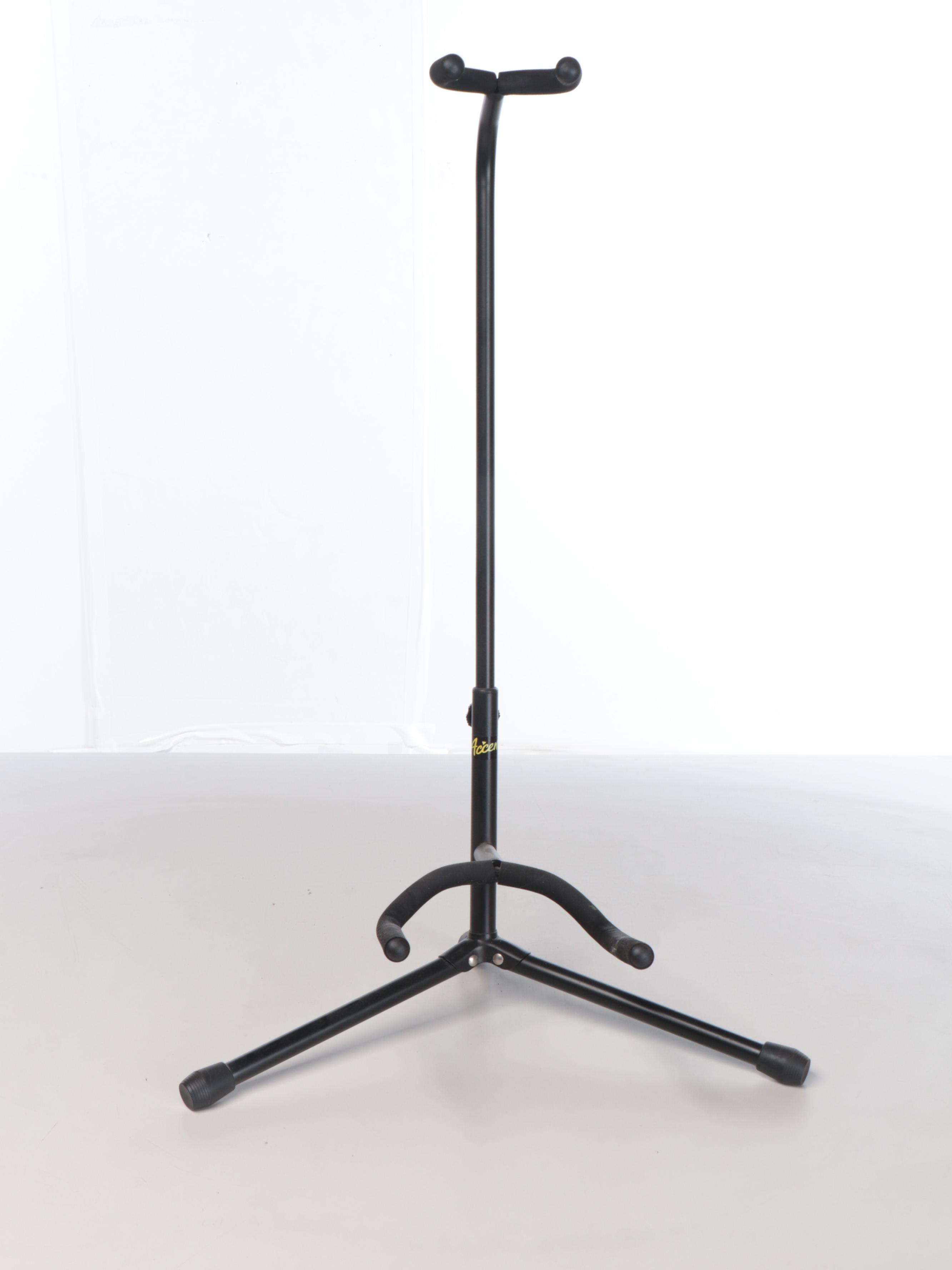 Fender Stratocaster Buddy Guy Polka Dot Electric Guitar with Accent Stand