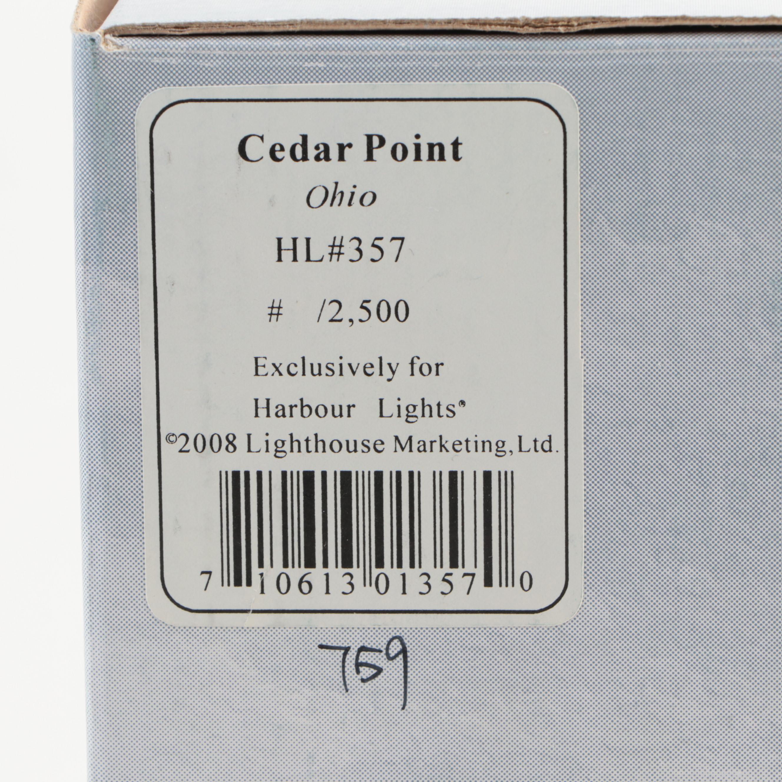 Harbour Lights "Cedar Point," "Marblehead," and More Resin Midwest Lighthouses