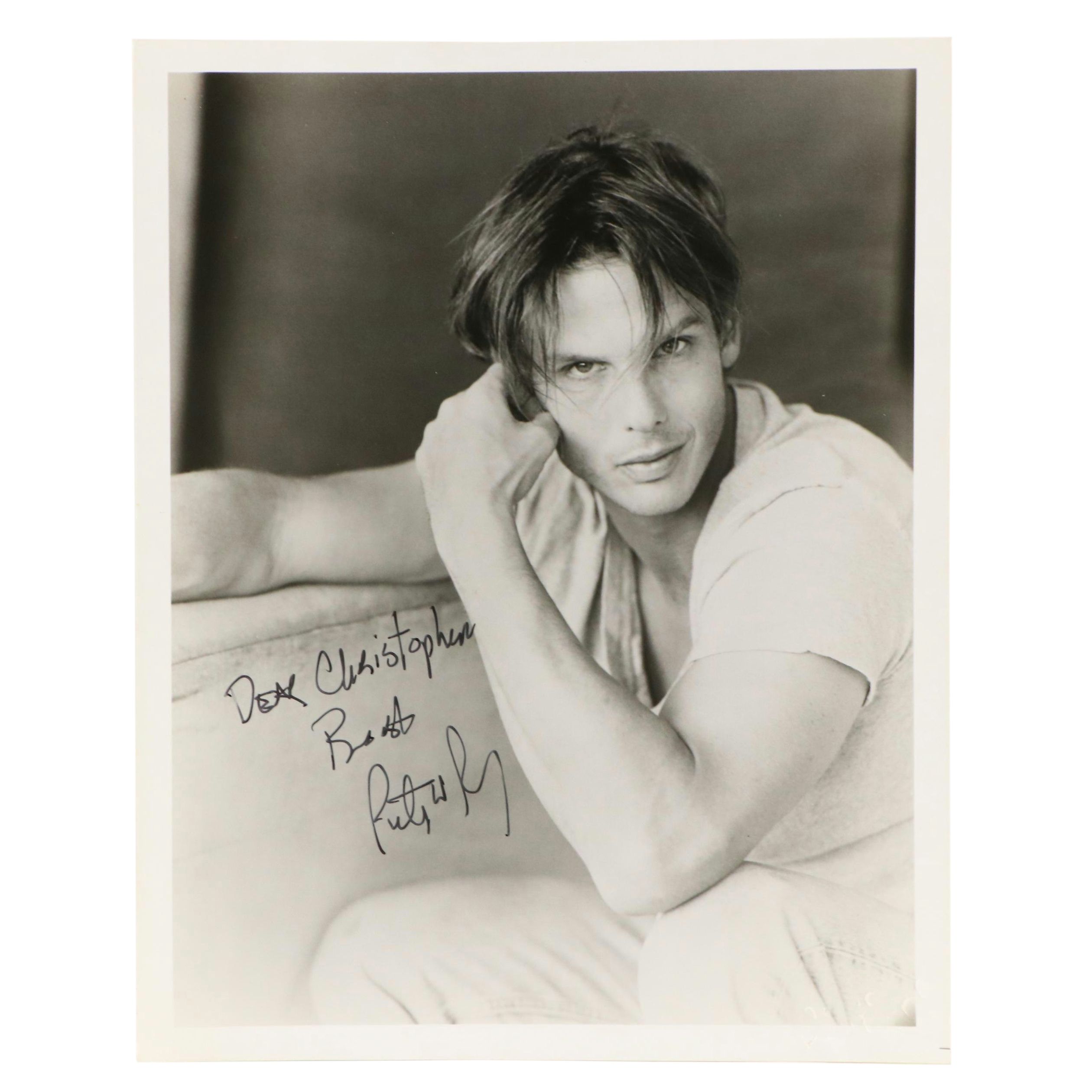 Actor and Director Peter Berg Signed Photo