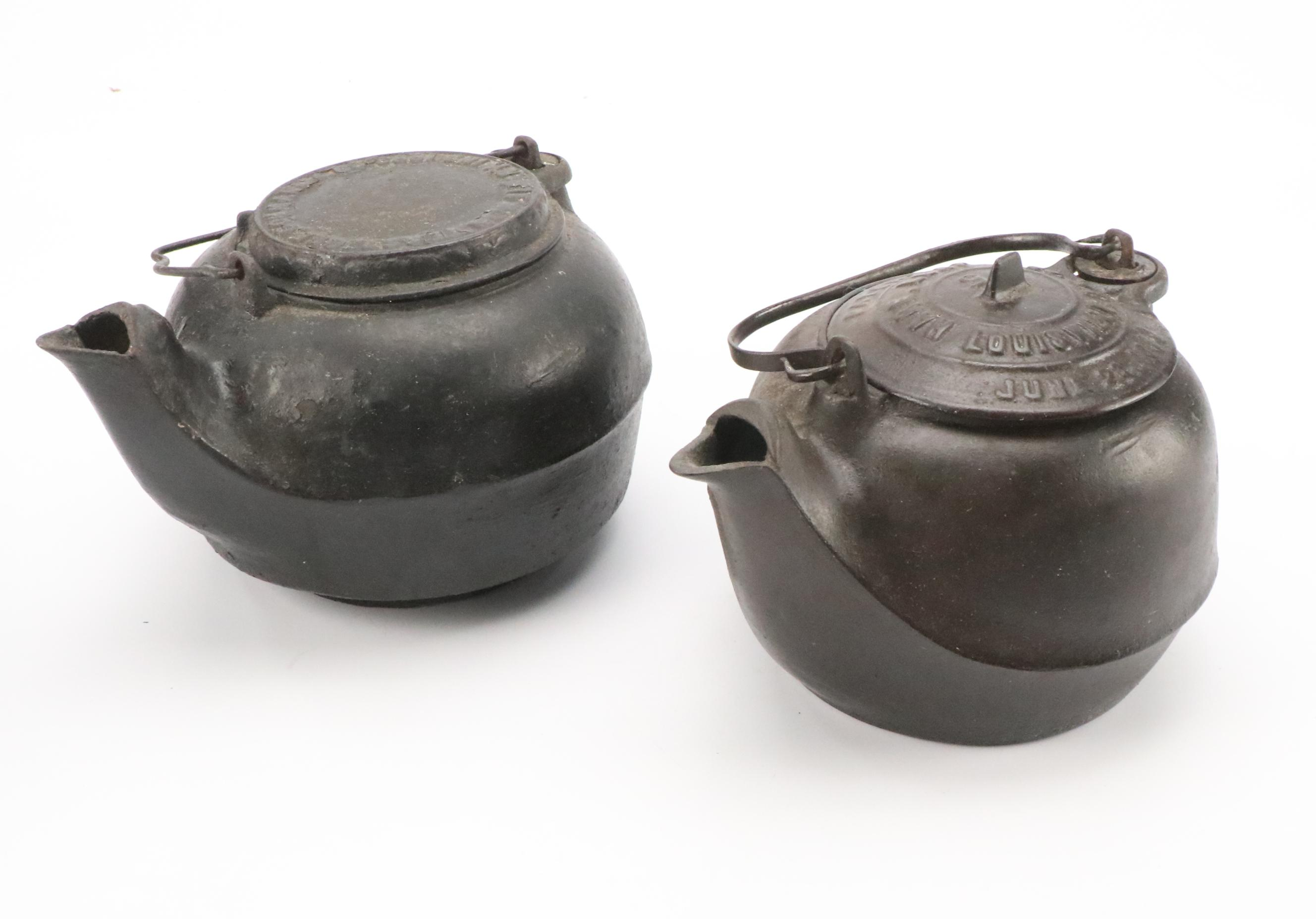 Hare, Leaf, & Co with Cast Iron Kettle, Gate Cast, Cannon Tools and Cookware