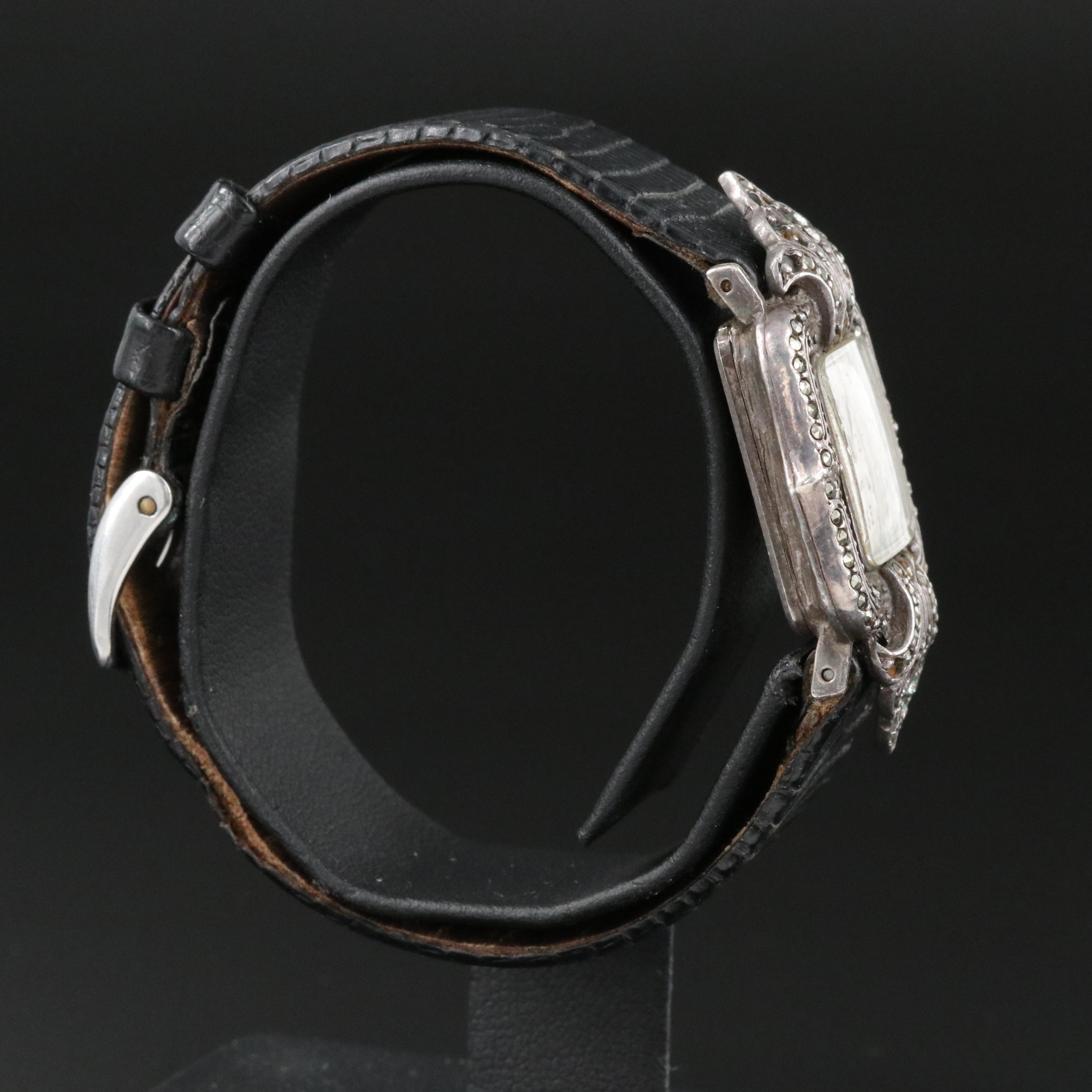 Judith Jack Sterling Quartz Watch