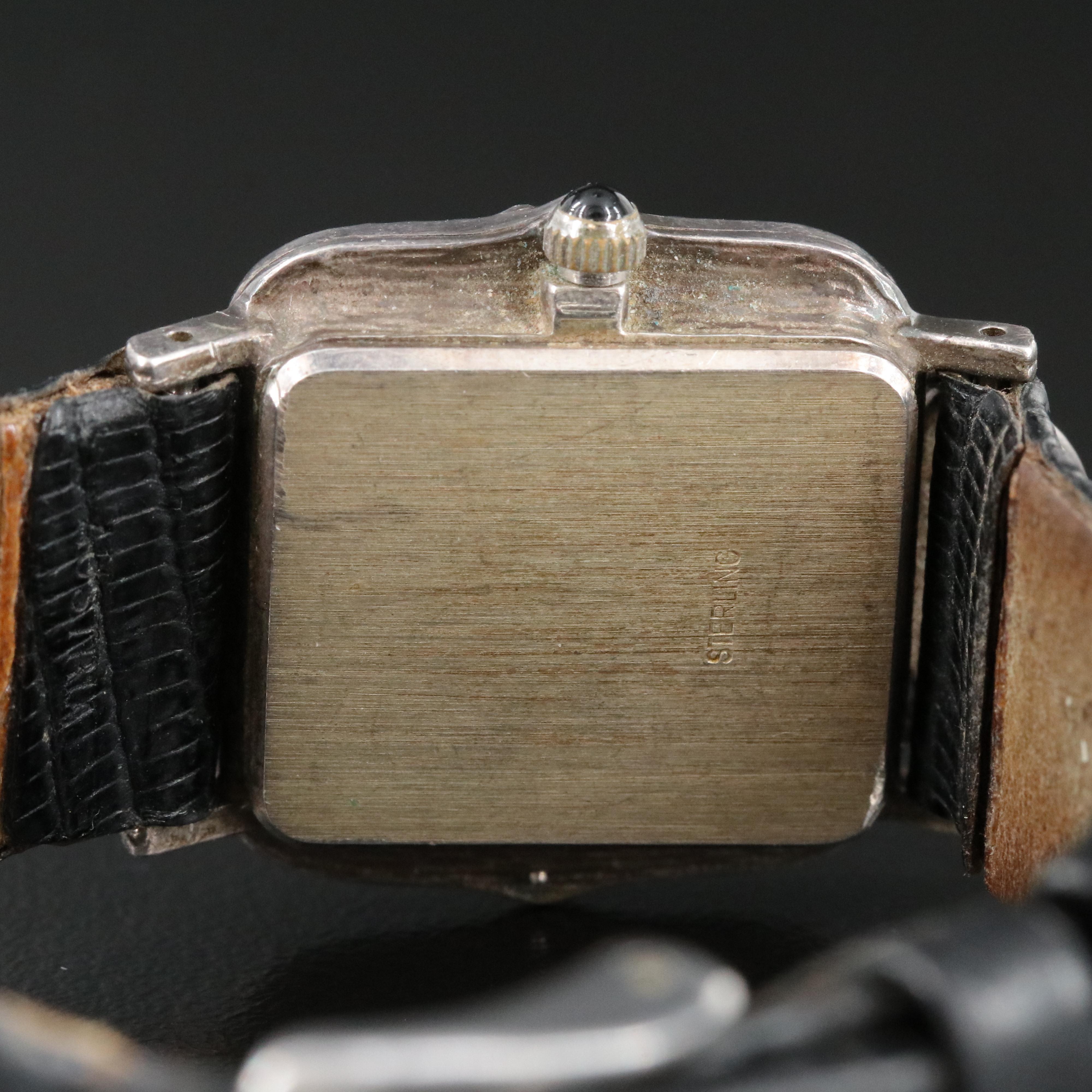 Judith Jack Sterling Quartz Watch