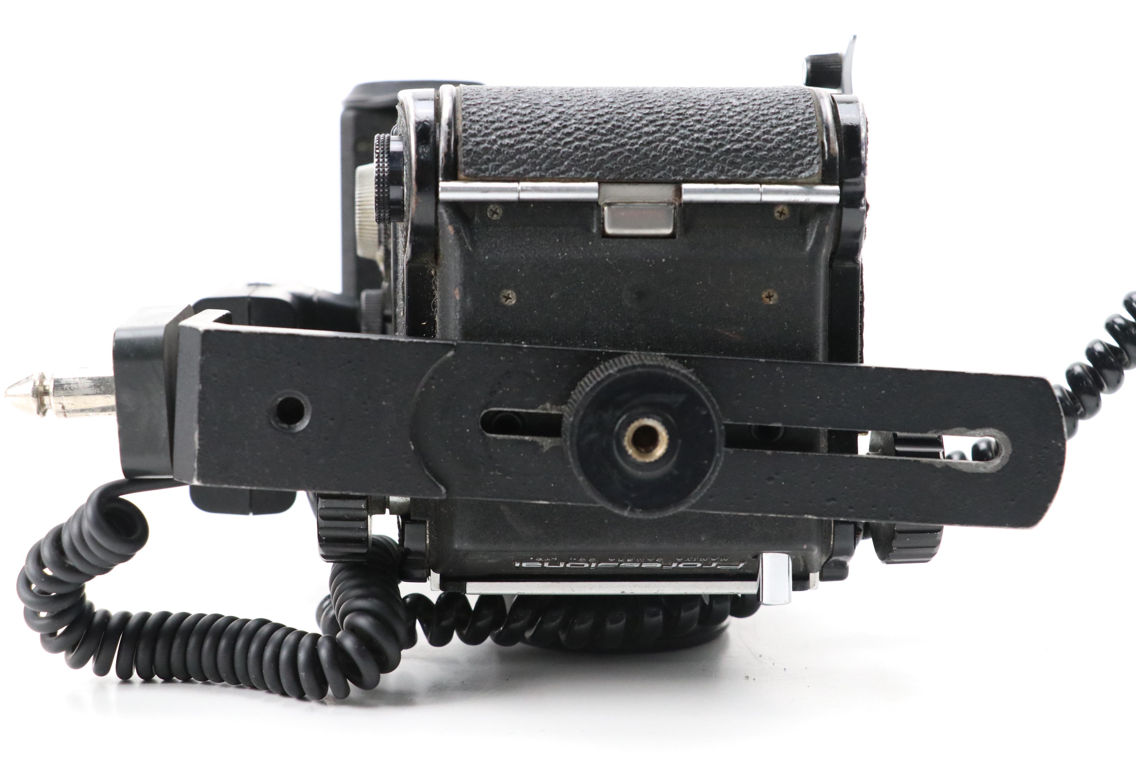 Mamiya C330 Twin Lens Camera with Sunpak Auto611 Thyristor Flash and More