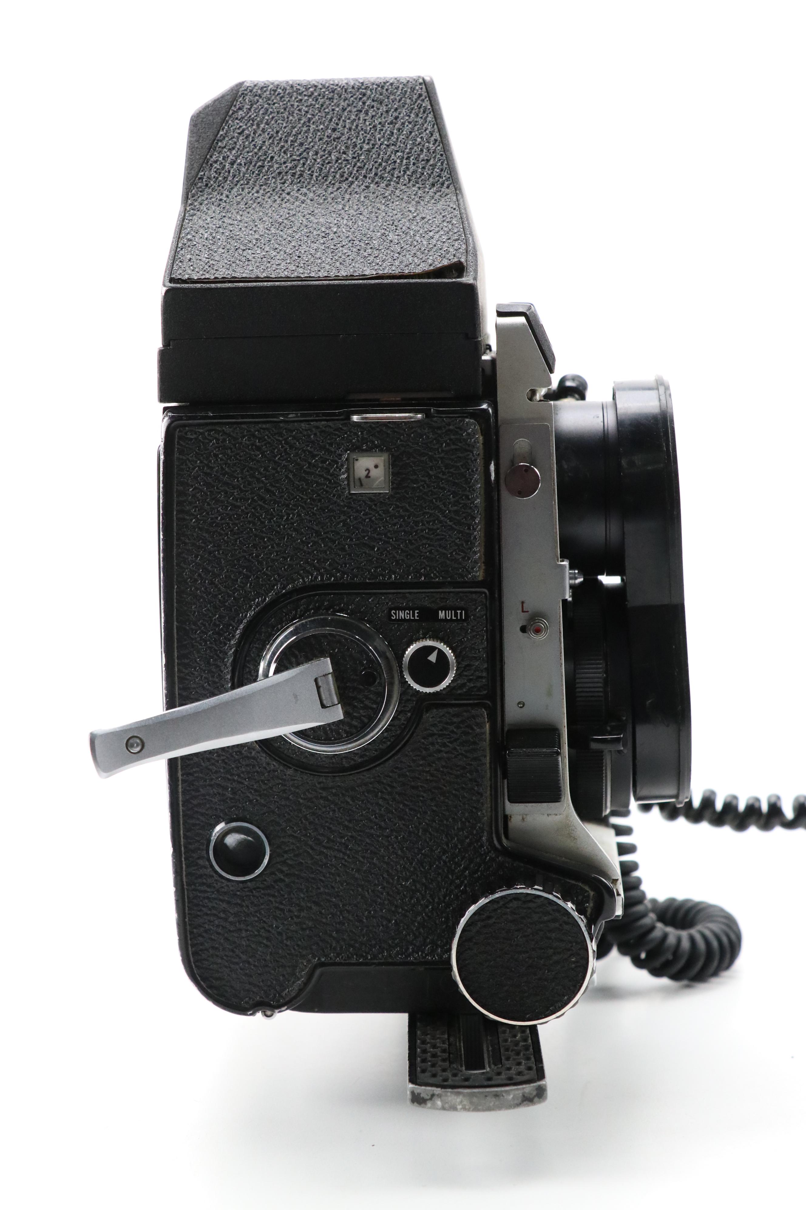Mamiya C330 Twin Lens Camera with Sunpak Auto611 Thyristor Flash and More