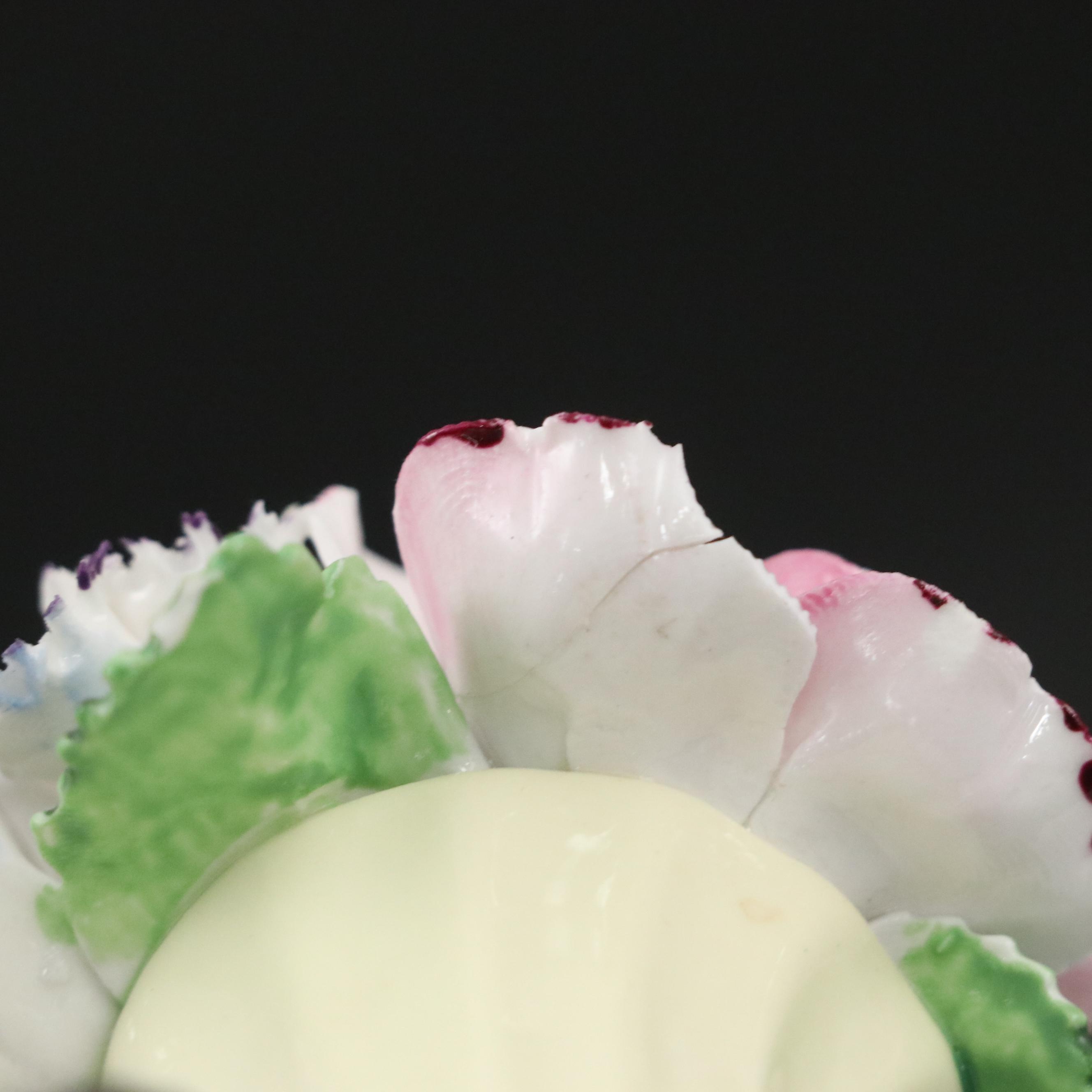 Radnor Bone China Flower Bouquet with Other Teacups and Saucers