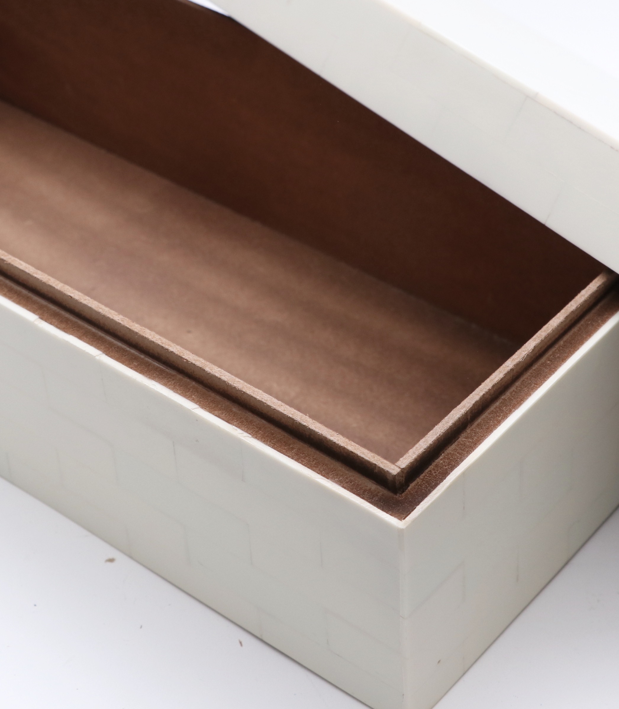 Tessellated Shell Box, Glass Sand Timer, Frames and Other Room Décor