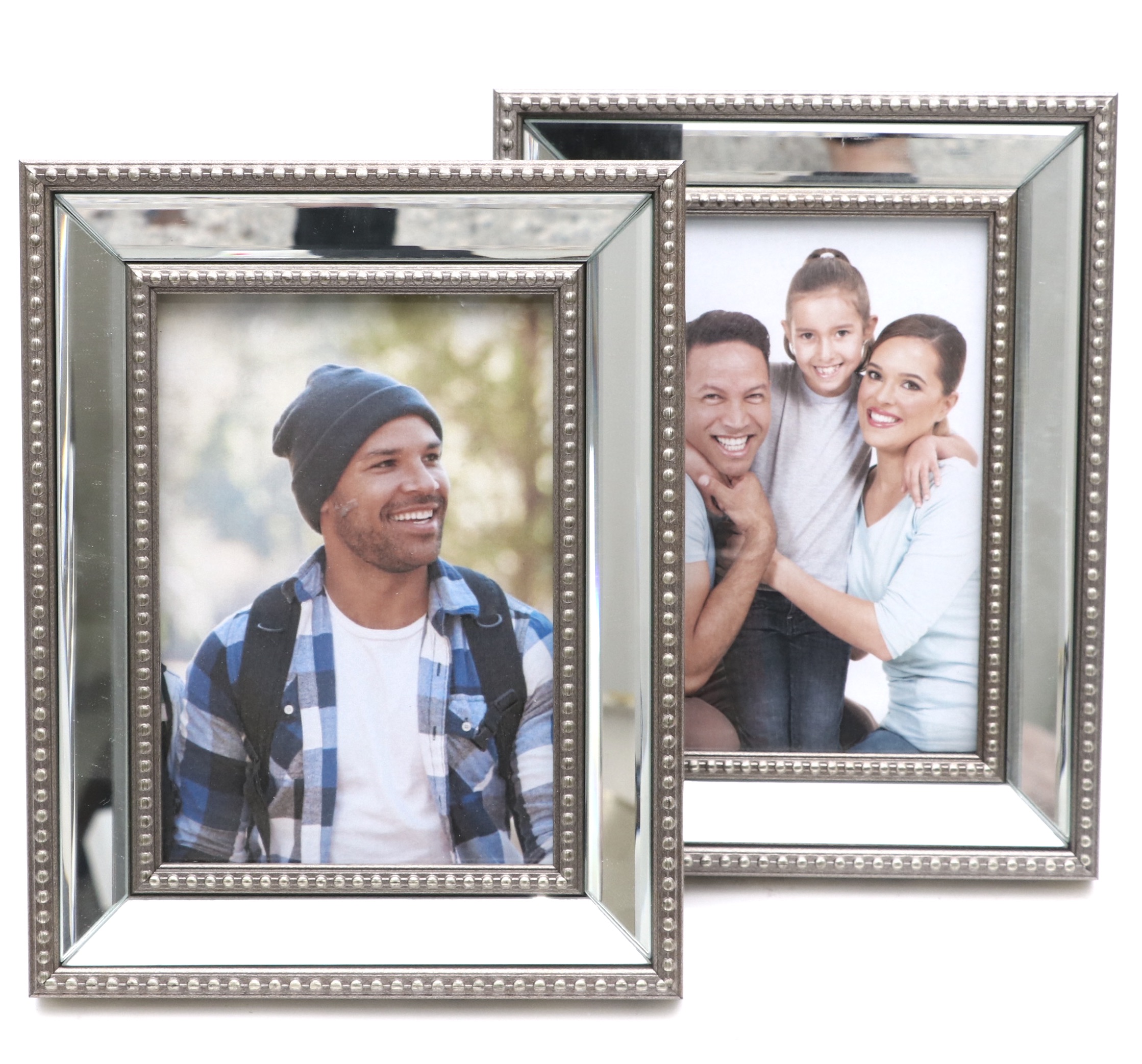 Tessellated Shell Box, Glass Sand Timer, Frames and Other Room Décor