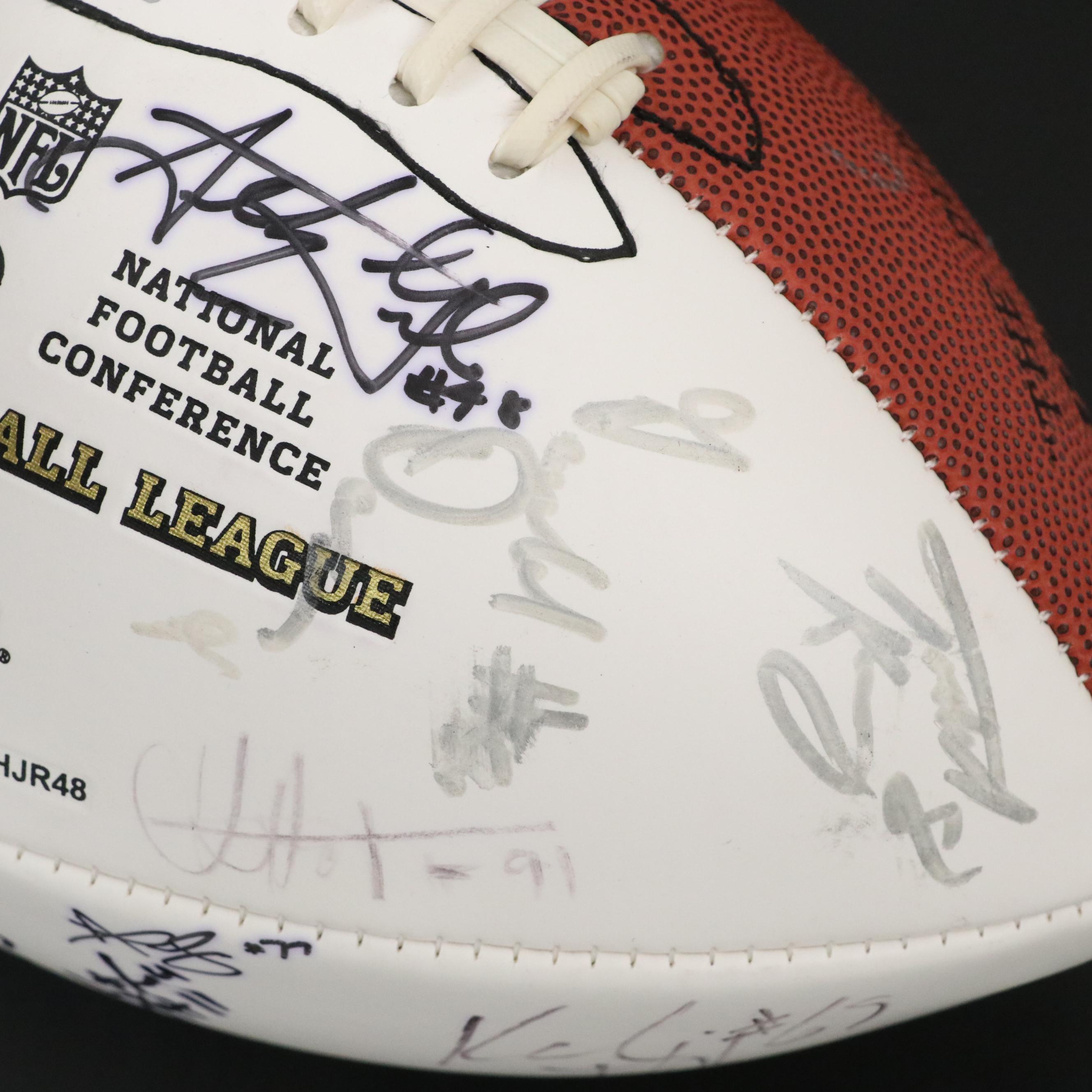 2008 Draft Class Signed Wilson NFL Football Featuring Danny Amendola and More