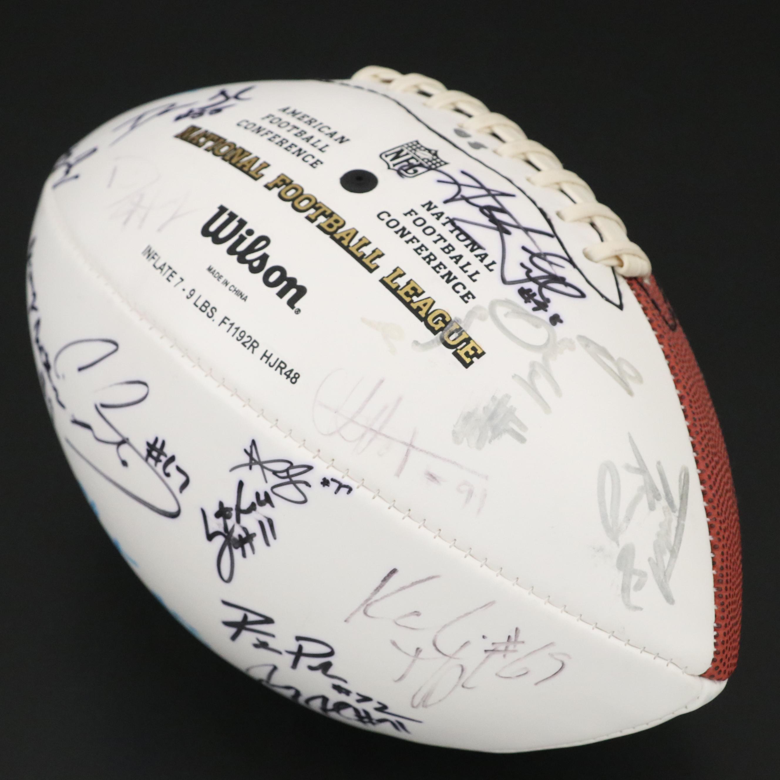 2008 Draft Class Signed Wilson NFL Football Featuring Danny Amendola and More
