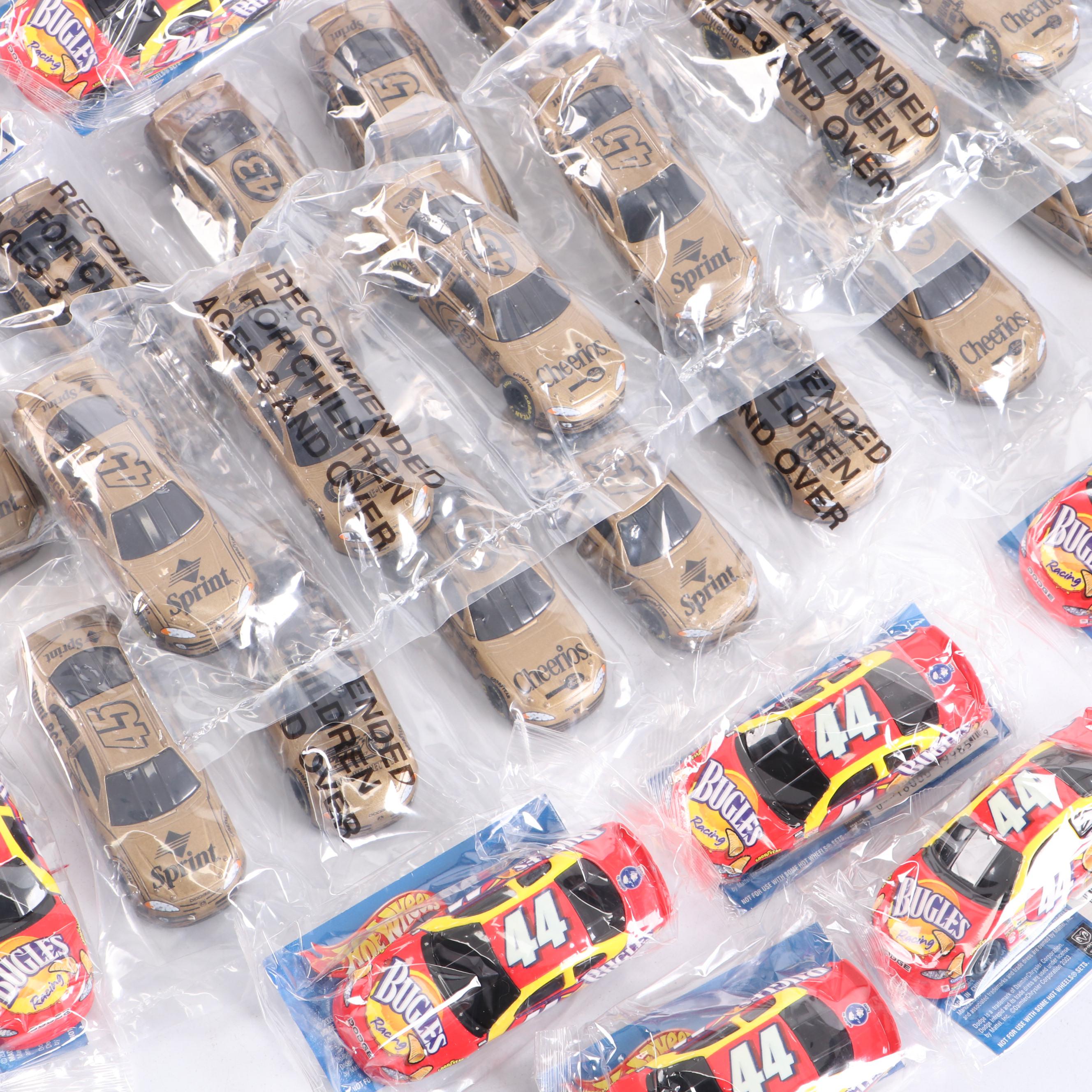 Hot Wheels Pillsbury, Bugles and Cheerios NASCAR Diecast Toy Cars