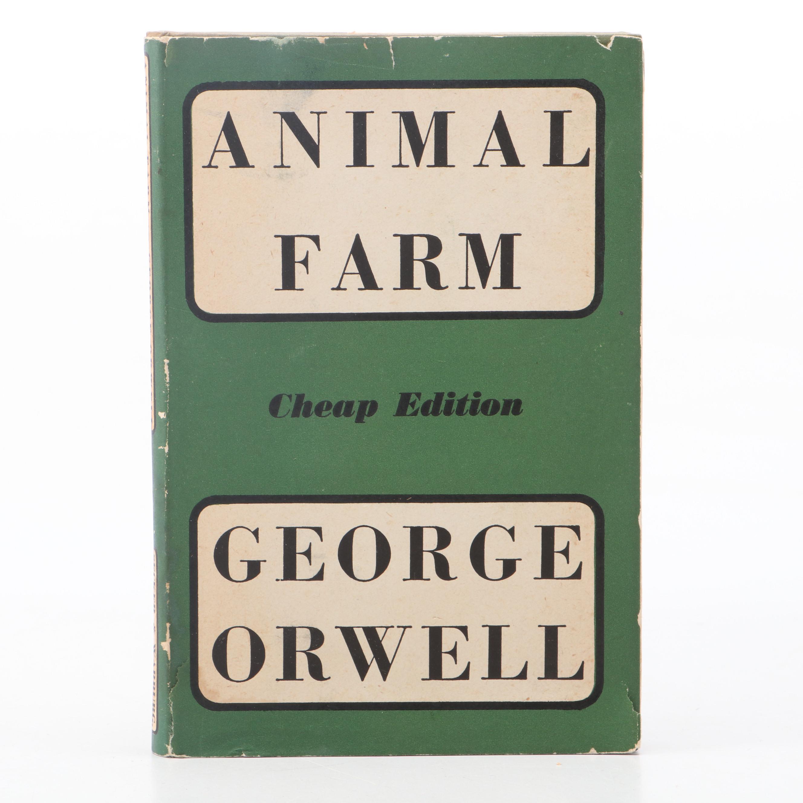 Cheap Edition "Animal Farm" by George Orwell, 1950