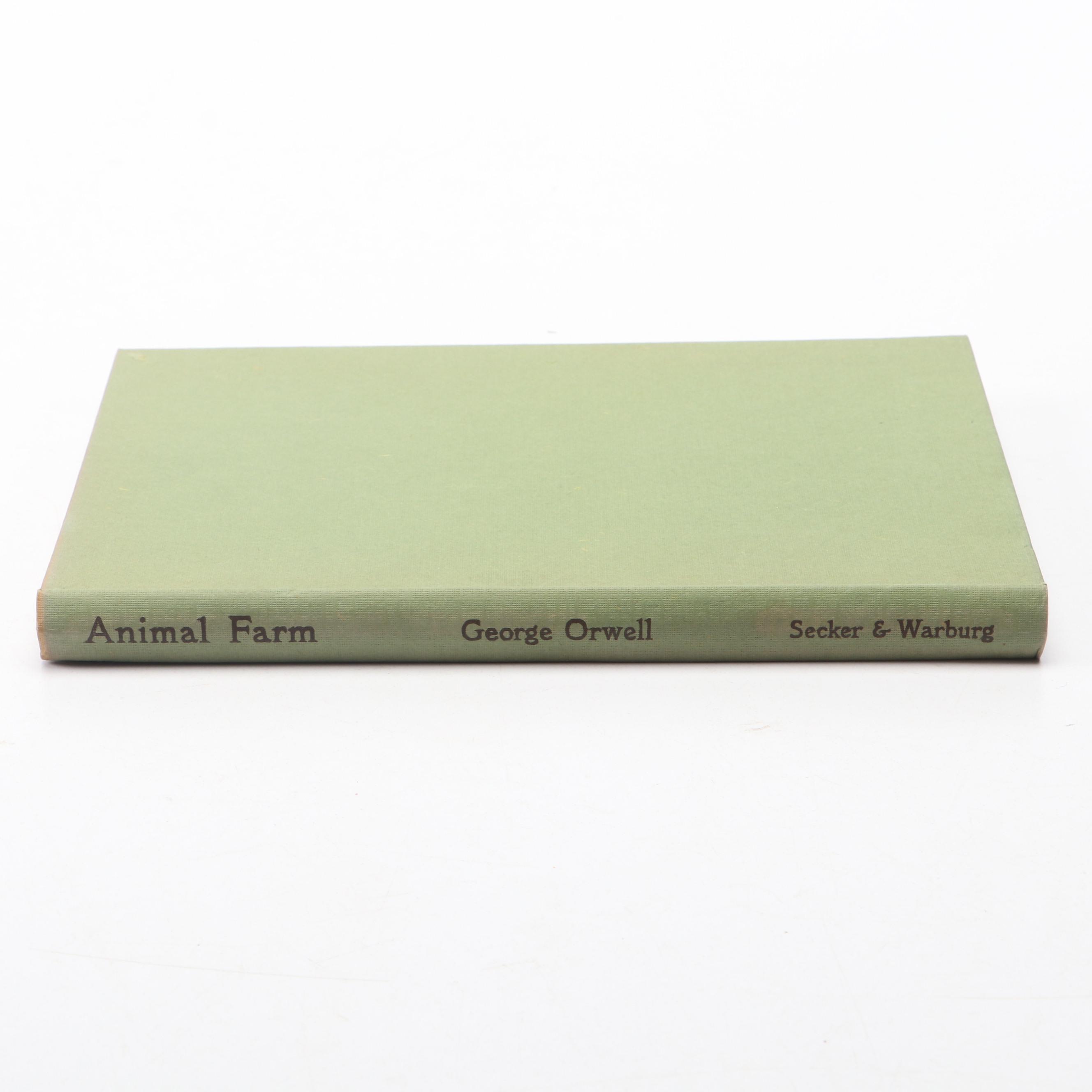 Cheap Edition "Animal Farm" by George Orwell, 1950