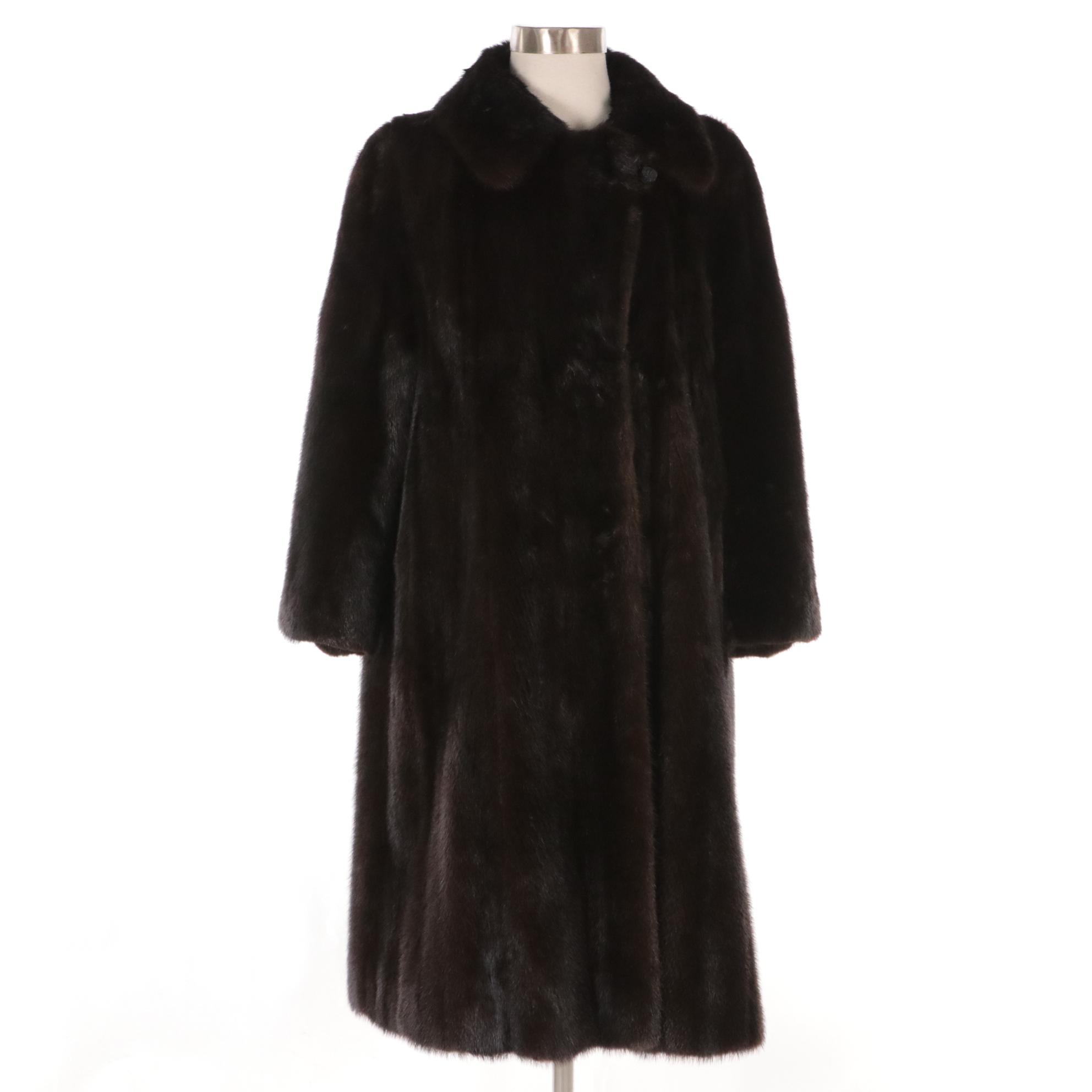Mr. Leonard Mink Fur Coat for Leonard Schwartz Furs, 1970s
