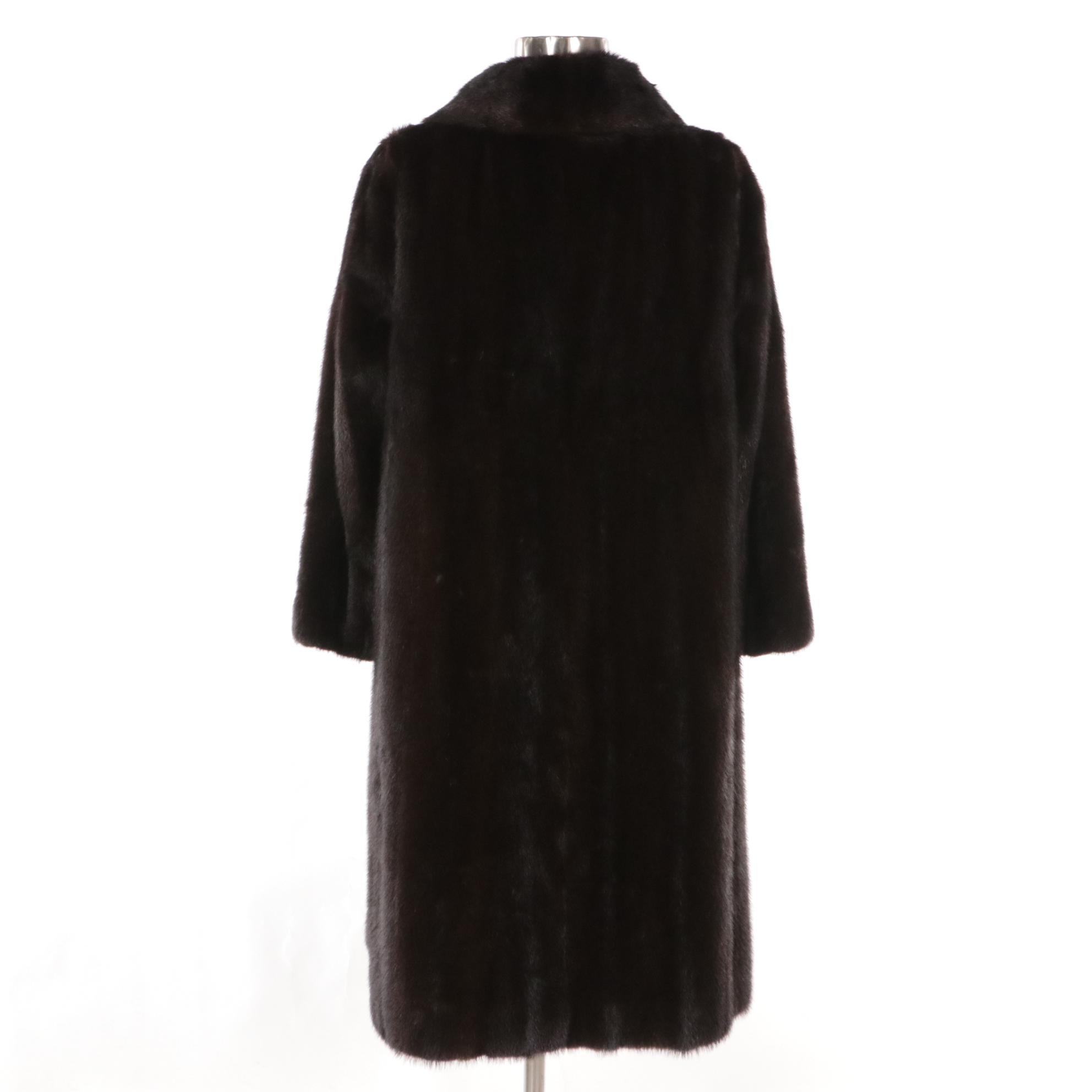 Mr. Leonard Mink Fur Coat for Leonard Schwartz Furs, 1970s