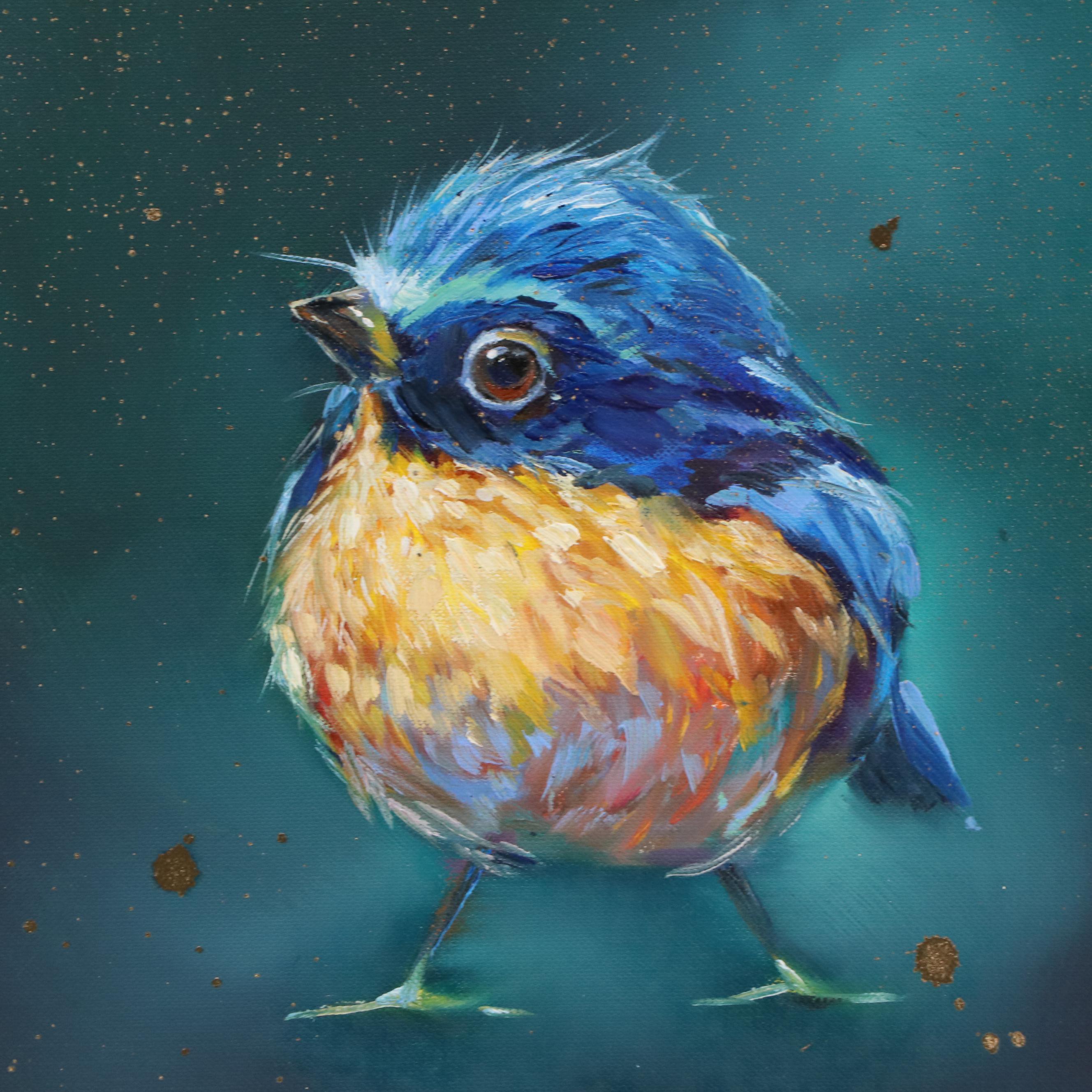 Inga Kovalenko Oil Painting of Bird, 2024