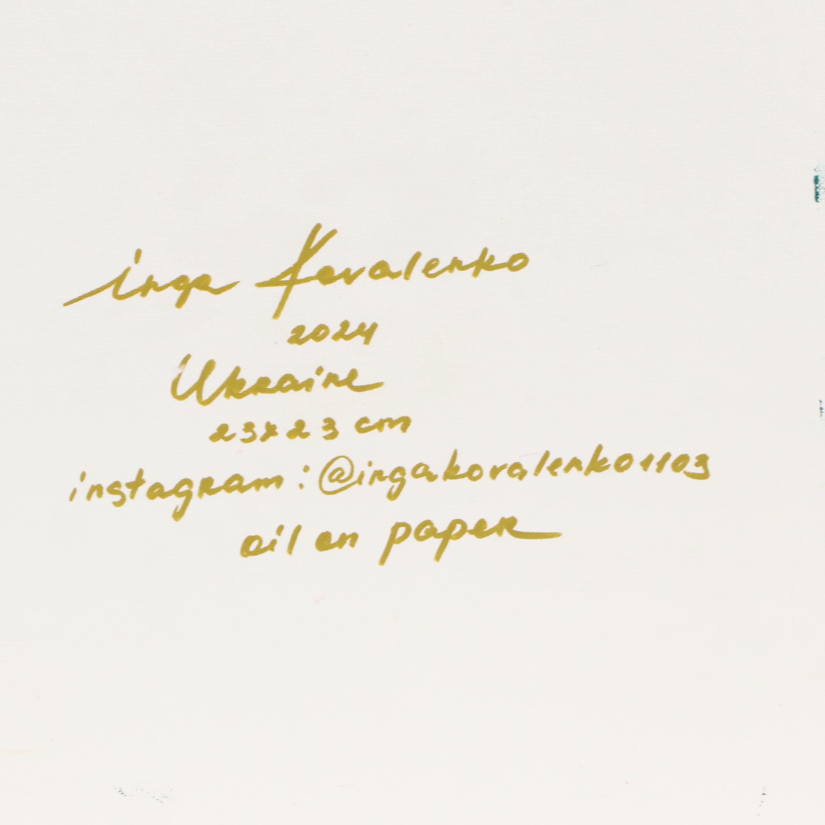 Inga Kovalenko Oil Painting of Bird, 2024