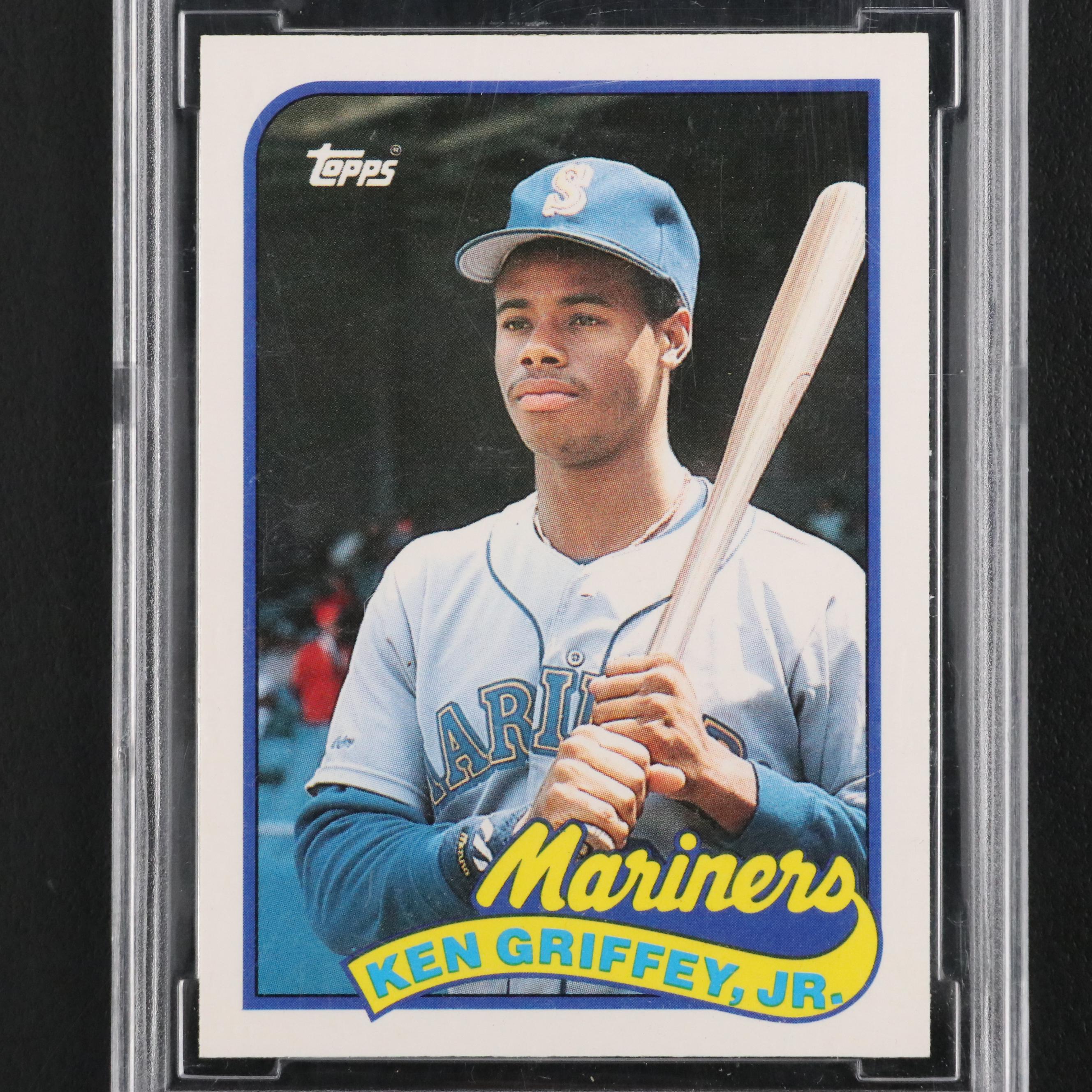 1989 Topps Ken Griffey, Jr. Rookie Card #41T Graded BCCG 10