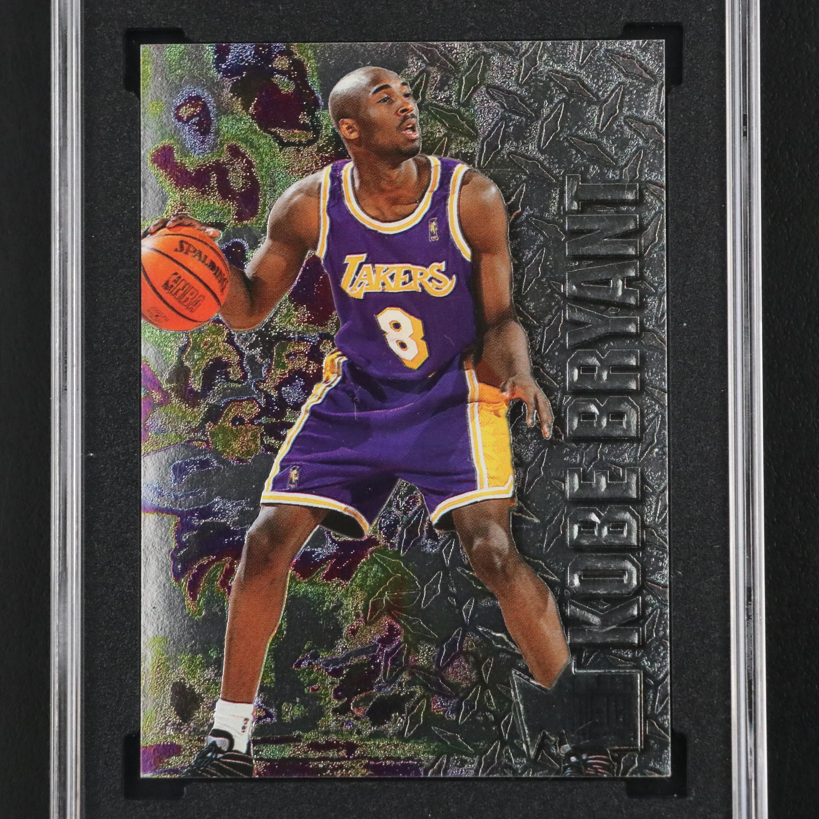 1996–97 Fleer Metal Kobe Bryant Rookie Card #181 Grade SGC 9