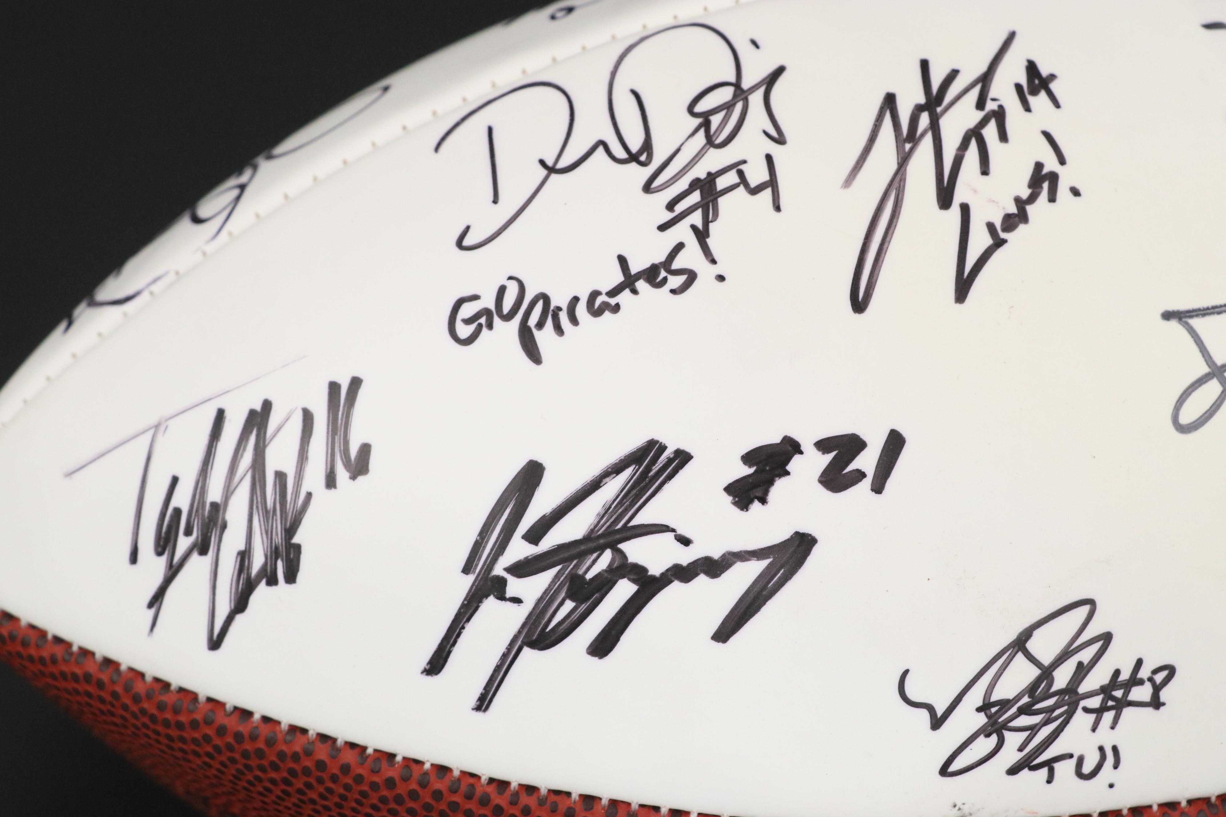 2012 Draft Class Signed Wilson NFL Football Featuring Brian Quick and More