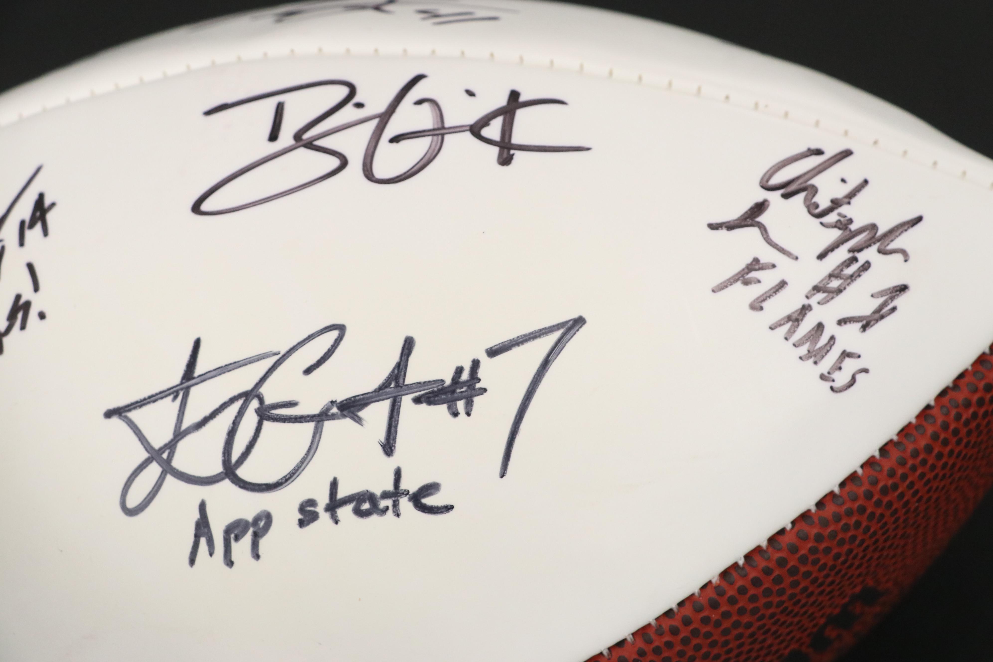 2012 Draft Class Signed Wilson NFL Football Featuring Brian Quick and More