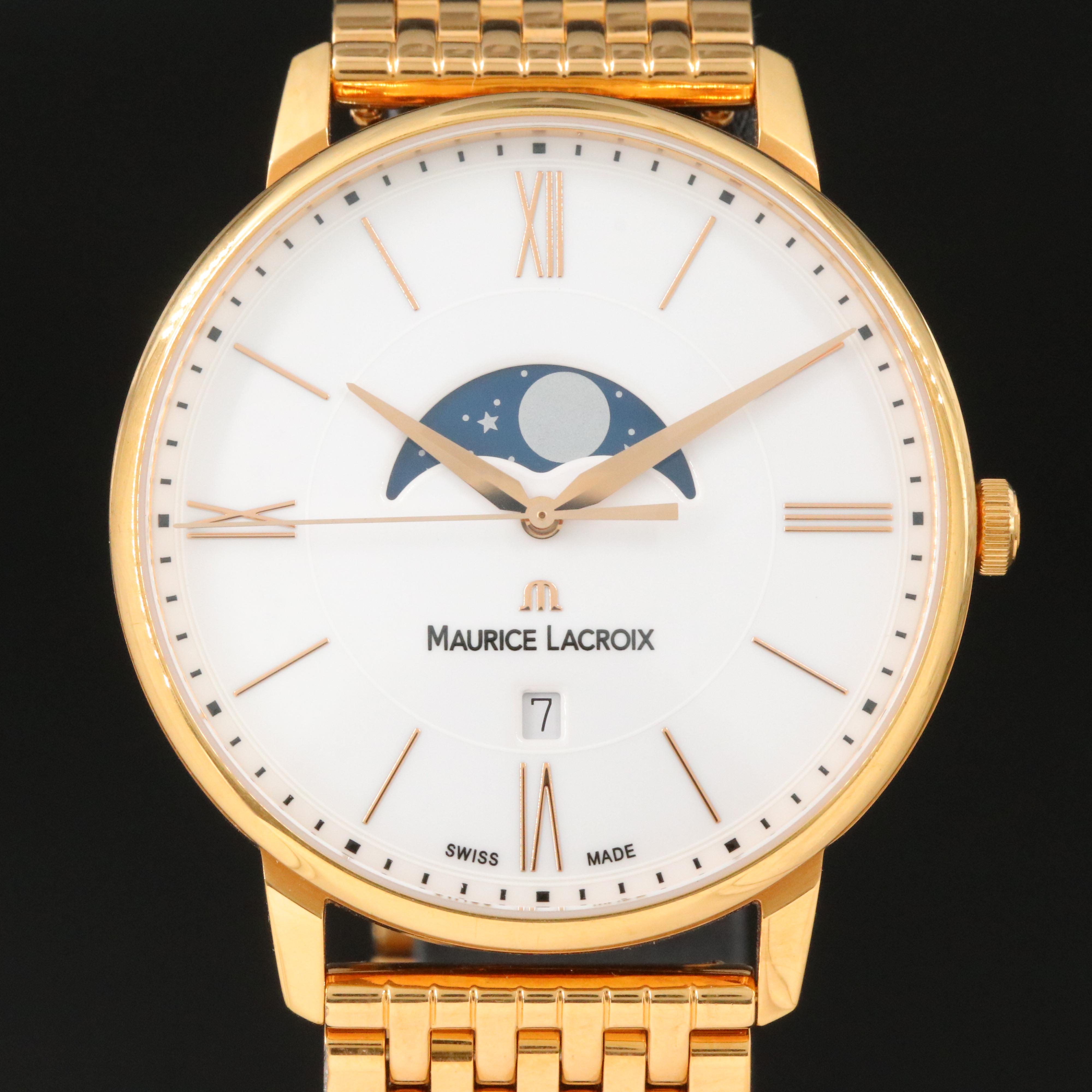 Maurice Lacroix Eliros Moon Phase ref. EL1108 Quartz Watch