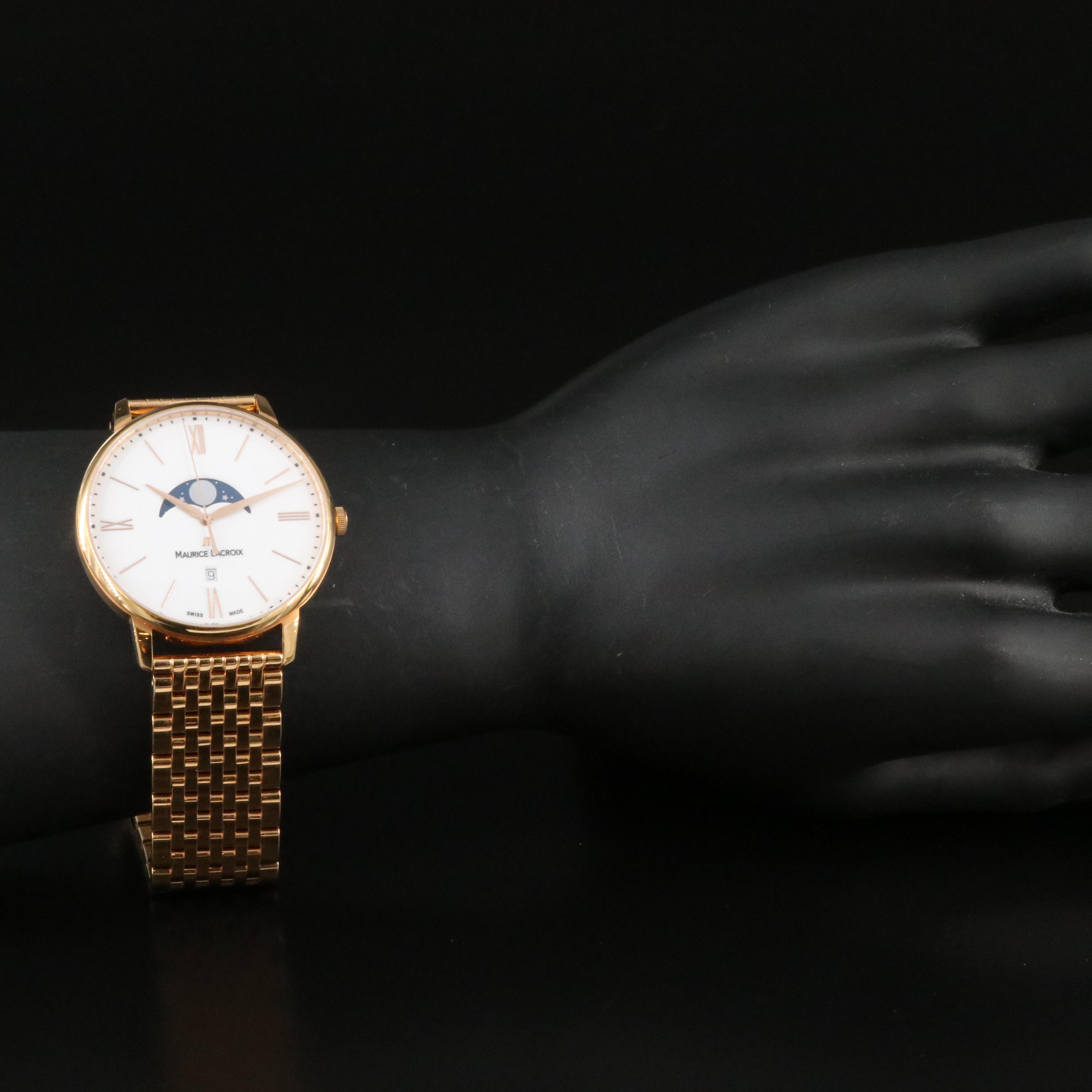 Maurice Lacroix Eliros Moon Phase ref. EL1108 Quartz Watch