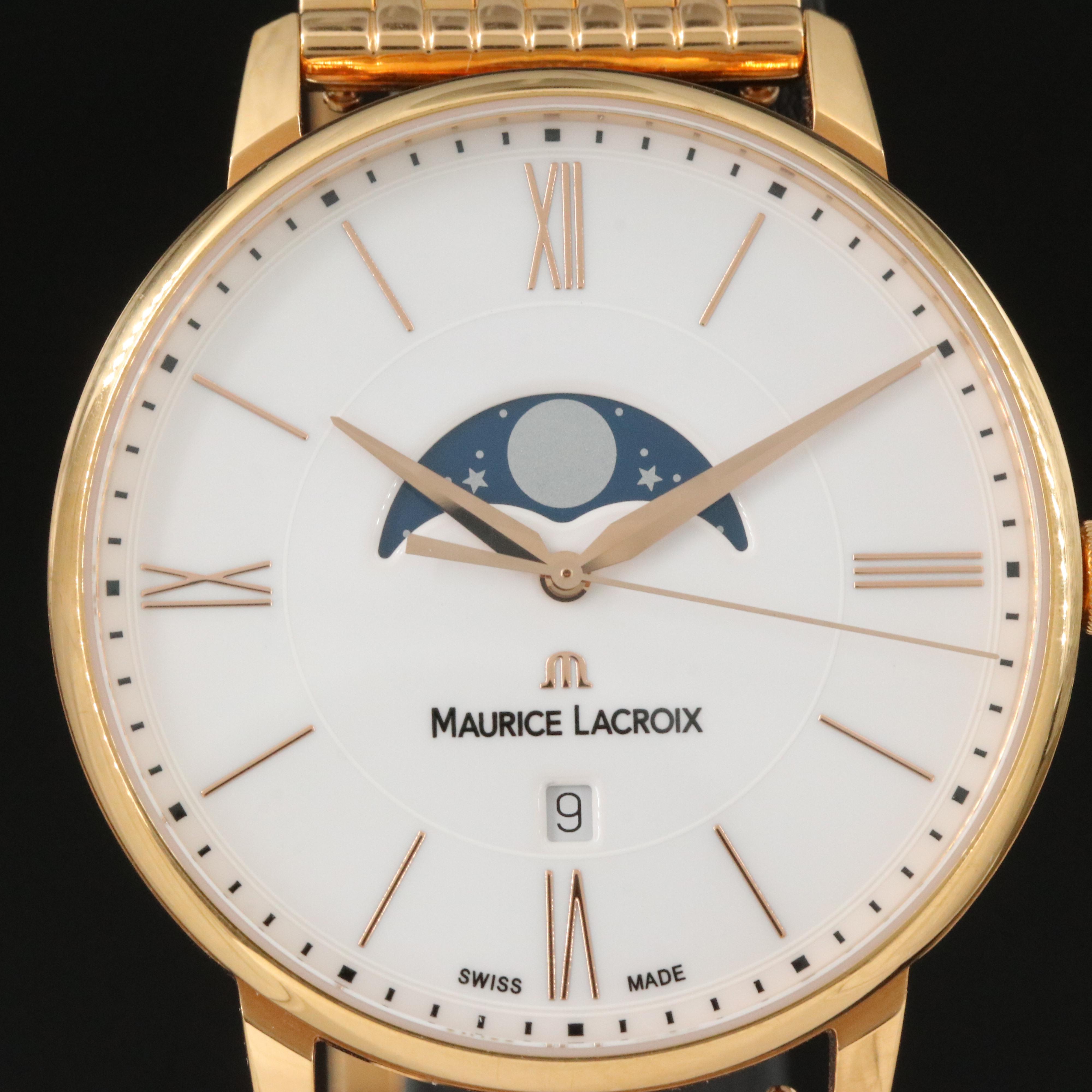 Maurice Lacroix Eliros Moon Phase ref. EL1108 Quartz Watch