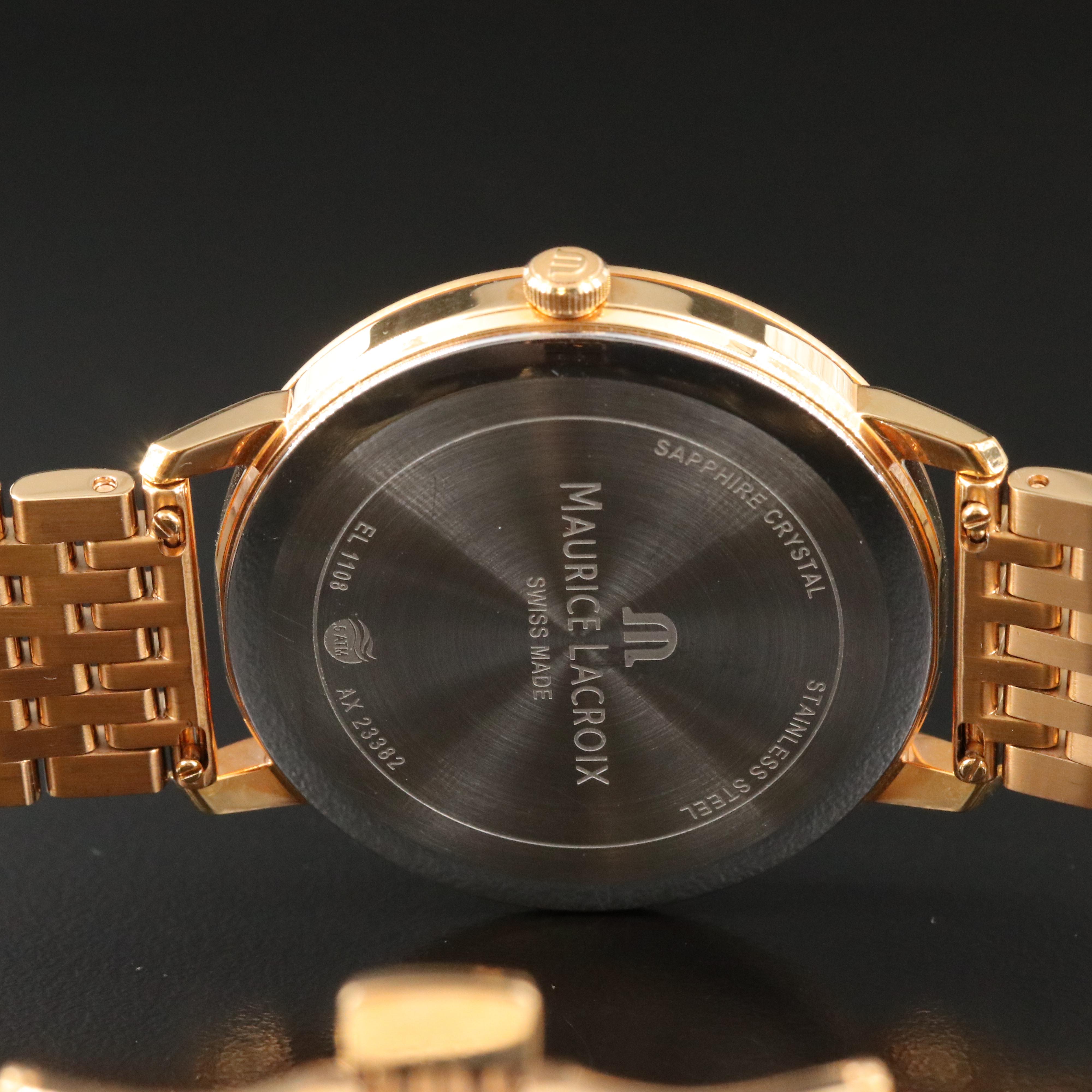 Maurice Lacroix Eliros Moon Phase ref. EL1108 Quartz Watch