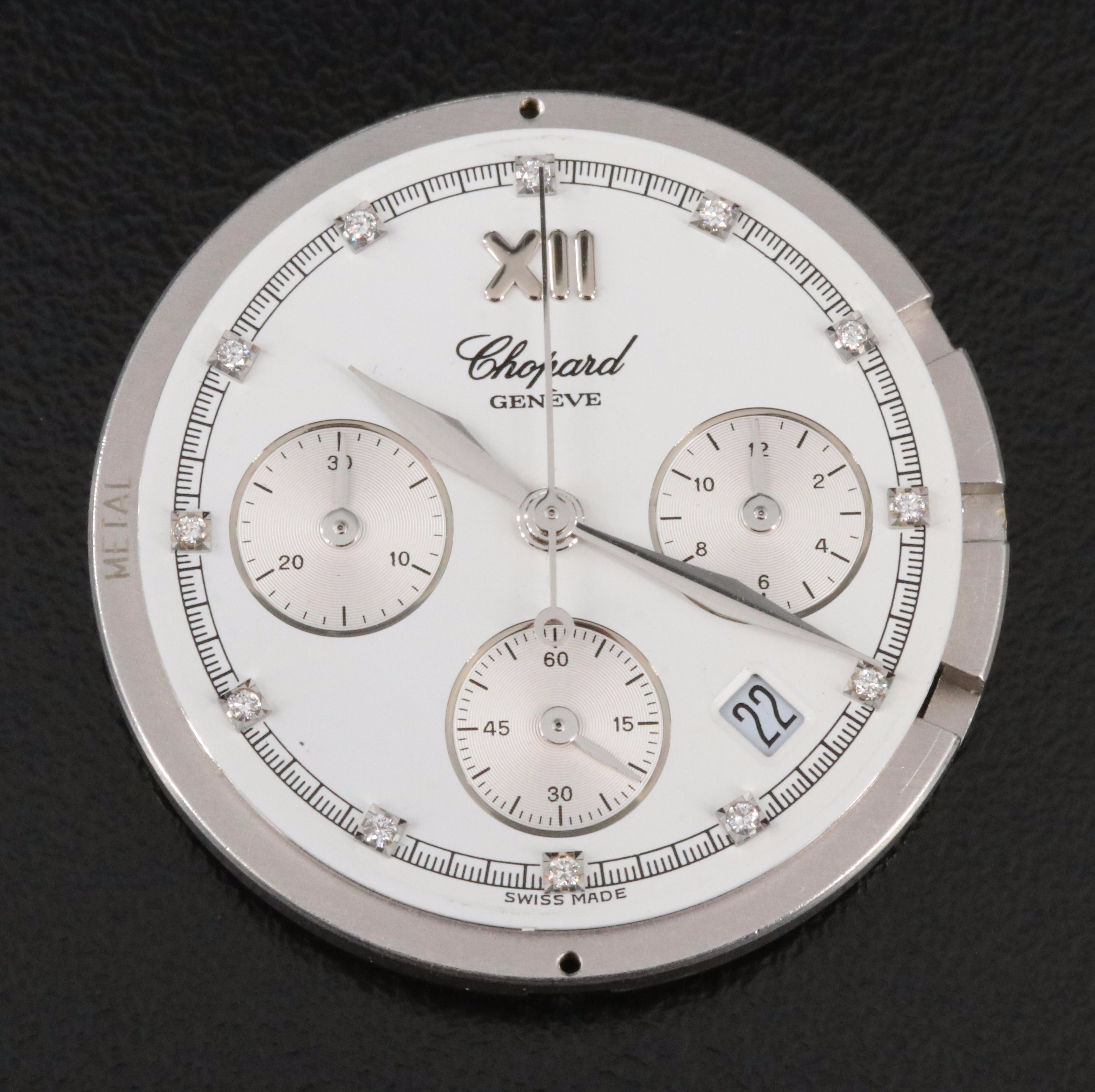 Chopard Diamond Dial, Hands, & Frederic Piguet cal. 1270 Quartz Movement