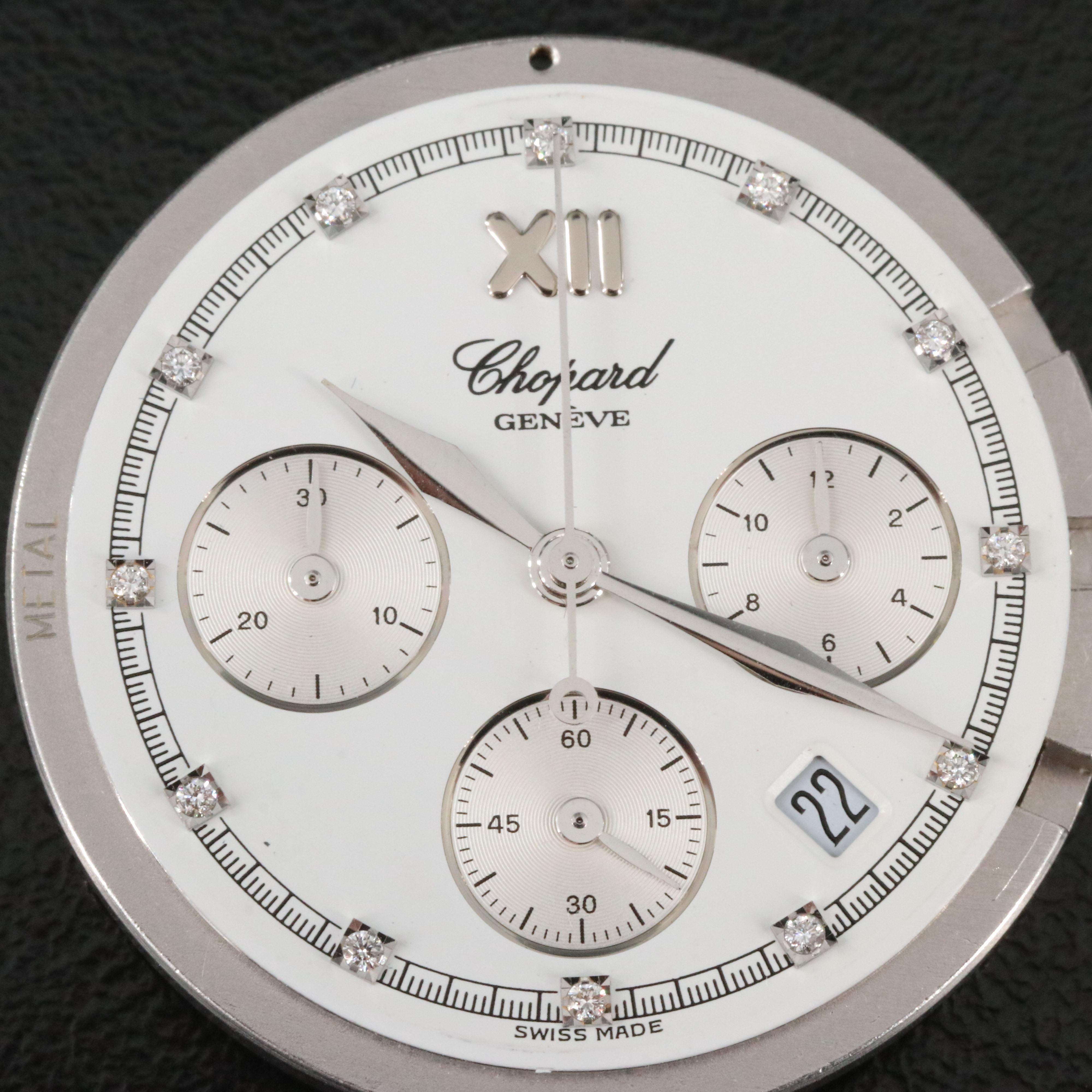 Chopard Diamond Dial, Hands, & Frederic Piguet cal. 1270 Quartz Movement