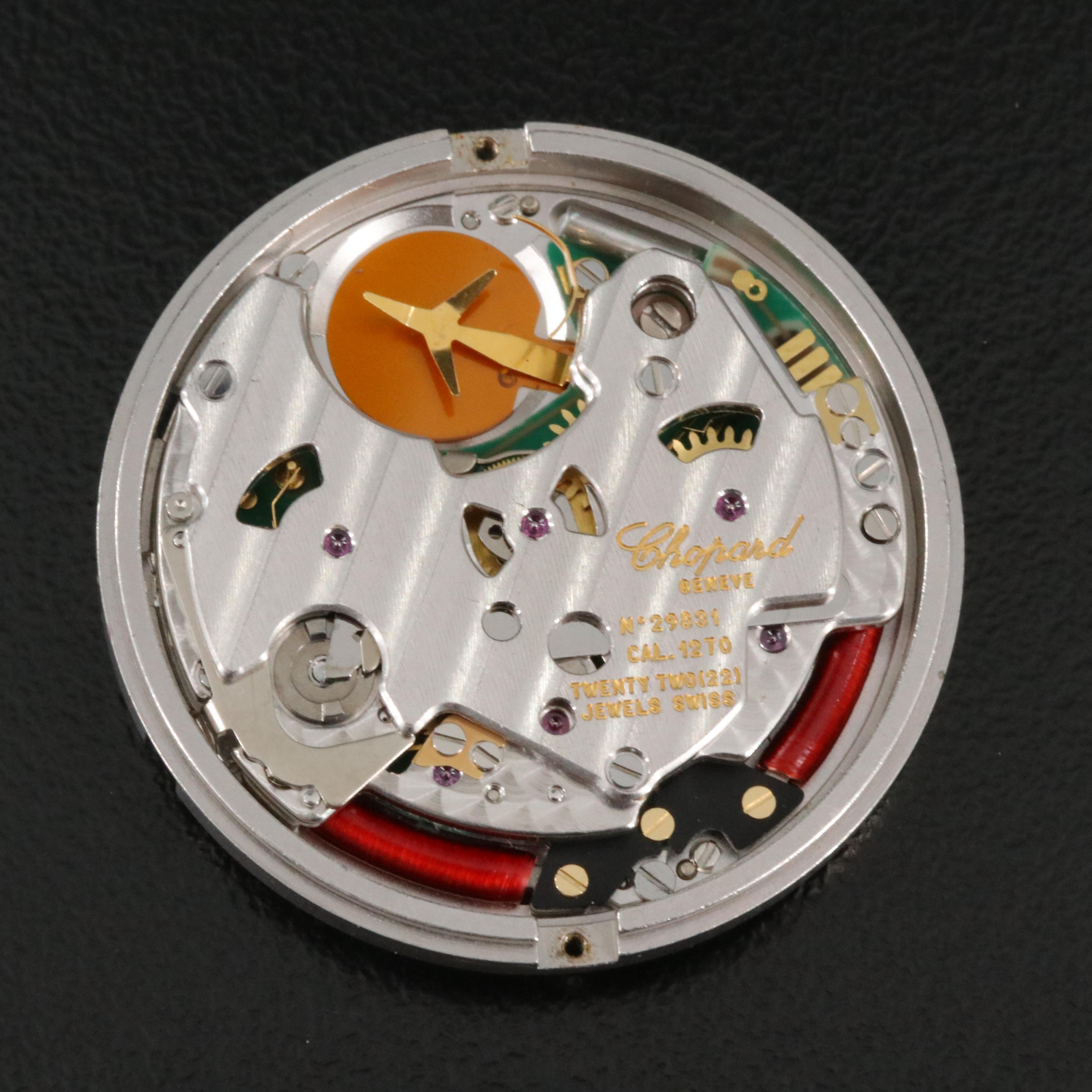 Chopard Diamond Dial, Hands, & Frederic Piguet cal. 1270 Quartz Movement