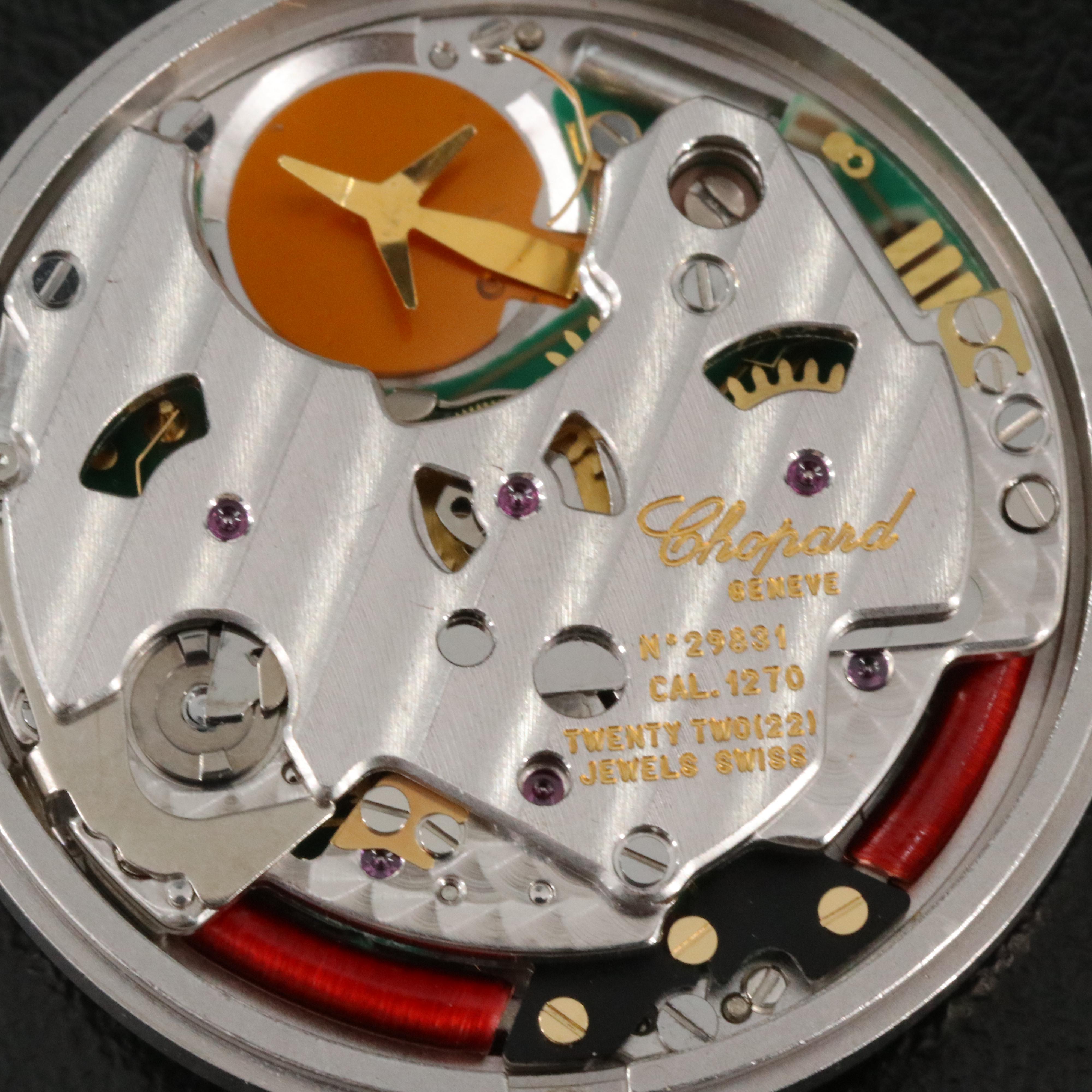 Chopard Diamond Dial, Hands, & Frederic Piguet cal. 1270 Quartz Movement