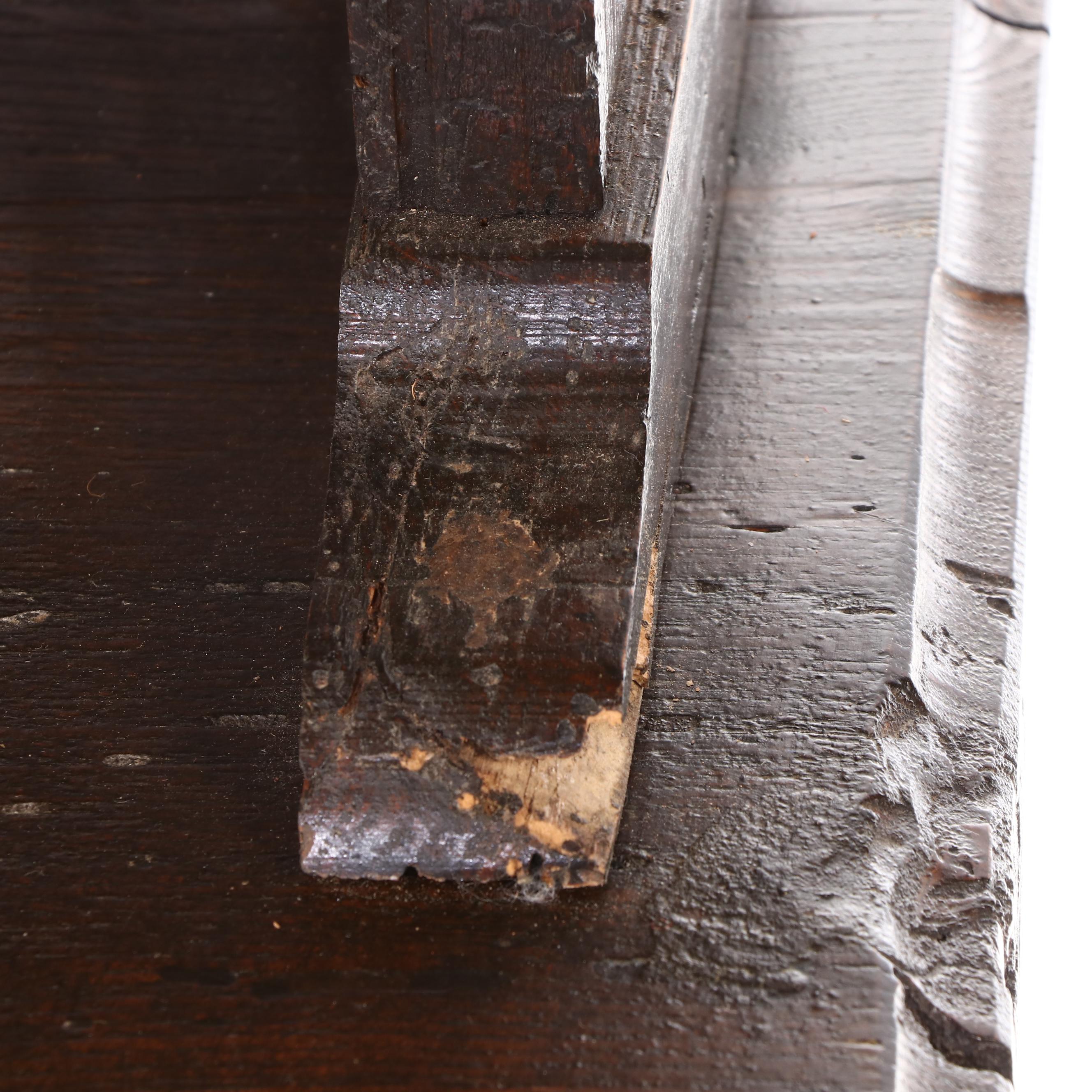 George III Style Oak Kitchen Dresser, Late 20th Century
