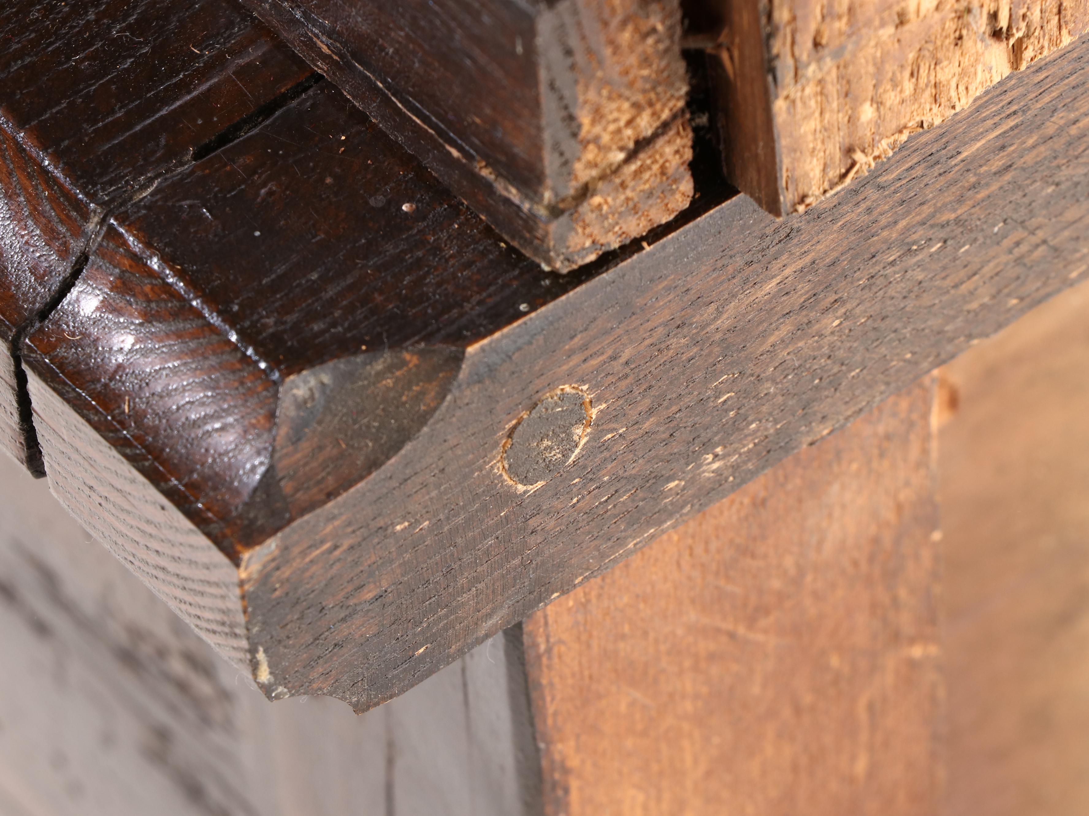 George III Style Oak Kitchen Dresser, Late 20th Century