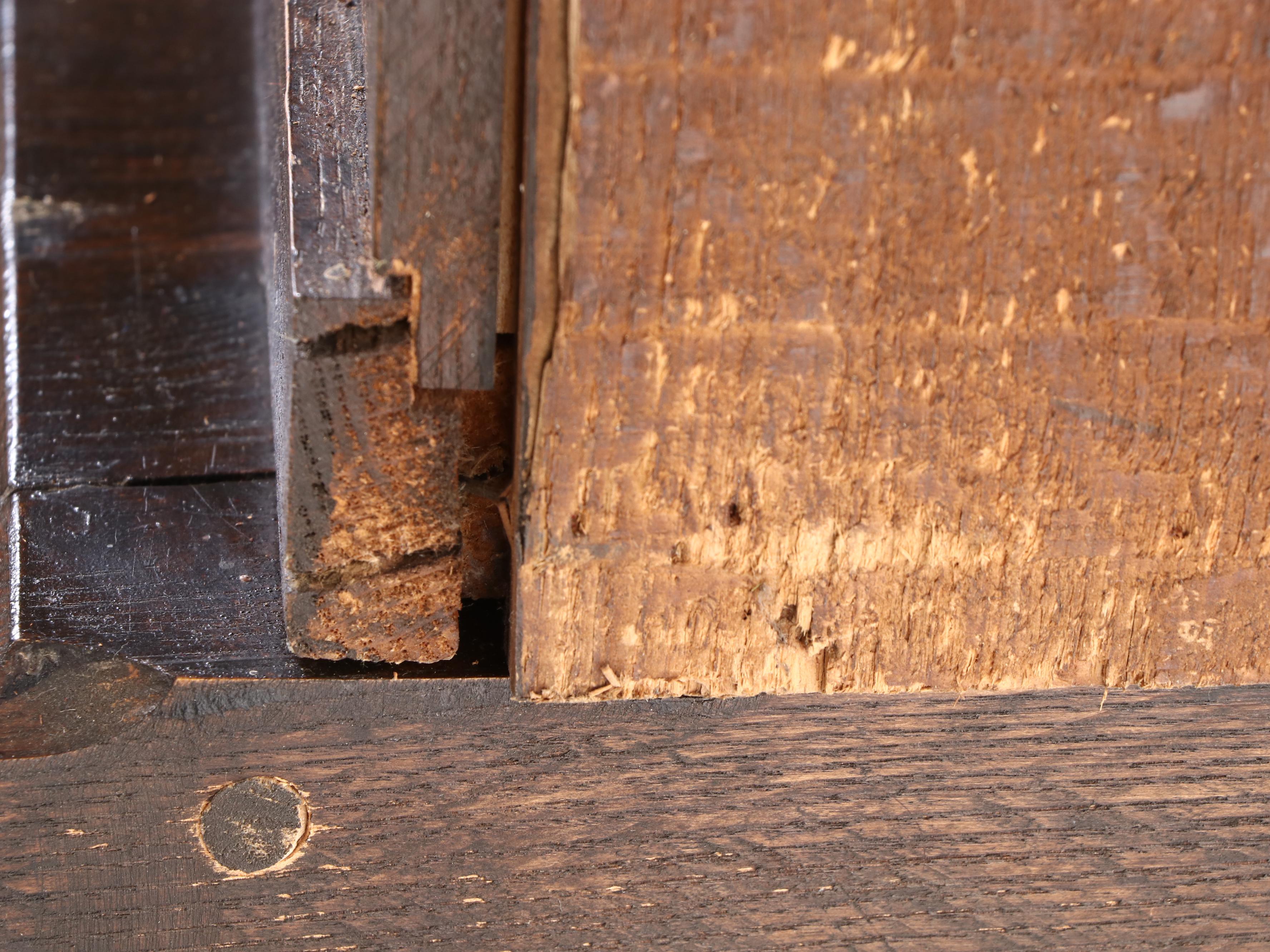 George III Style Oak Kitchen Dresser, Late 20th Century