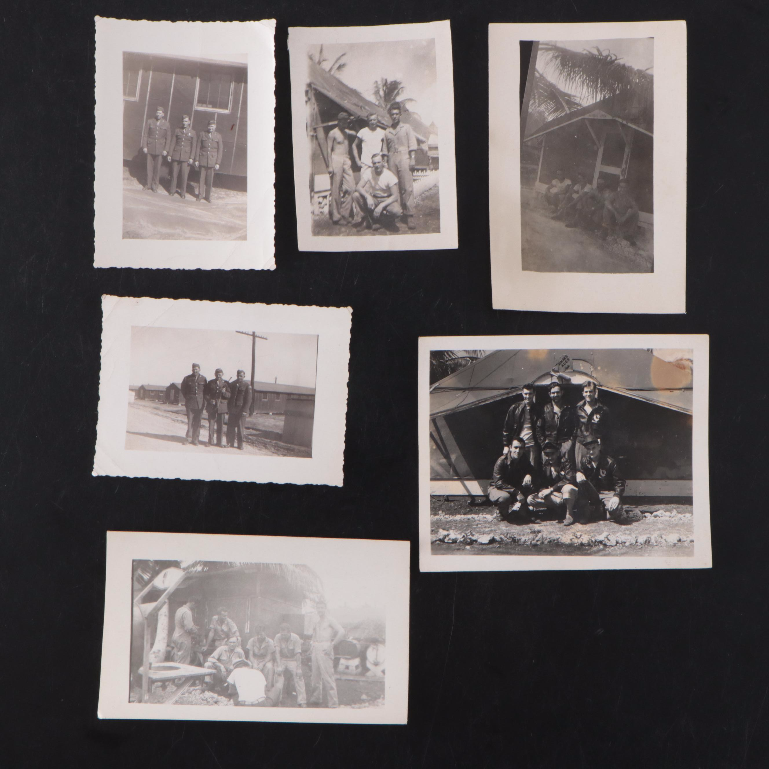 World War II Photos of the 26th Bomber Squadron and Crew Signed Currency