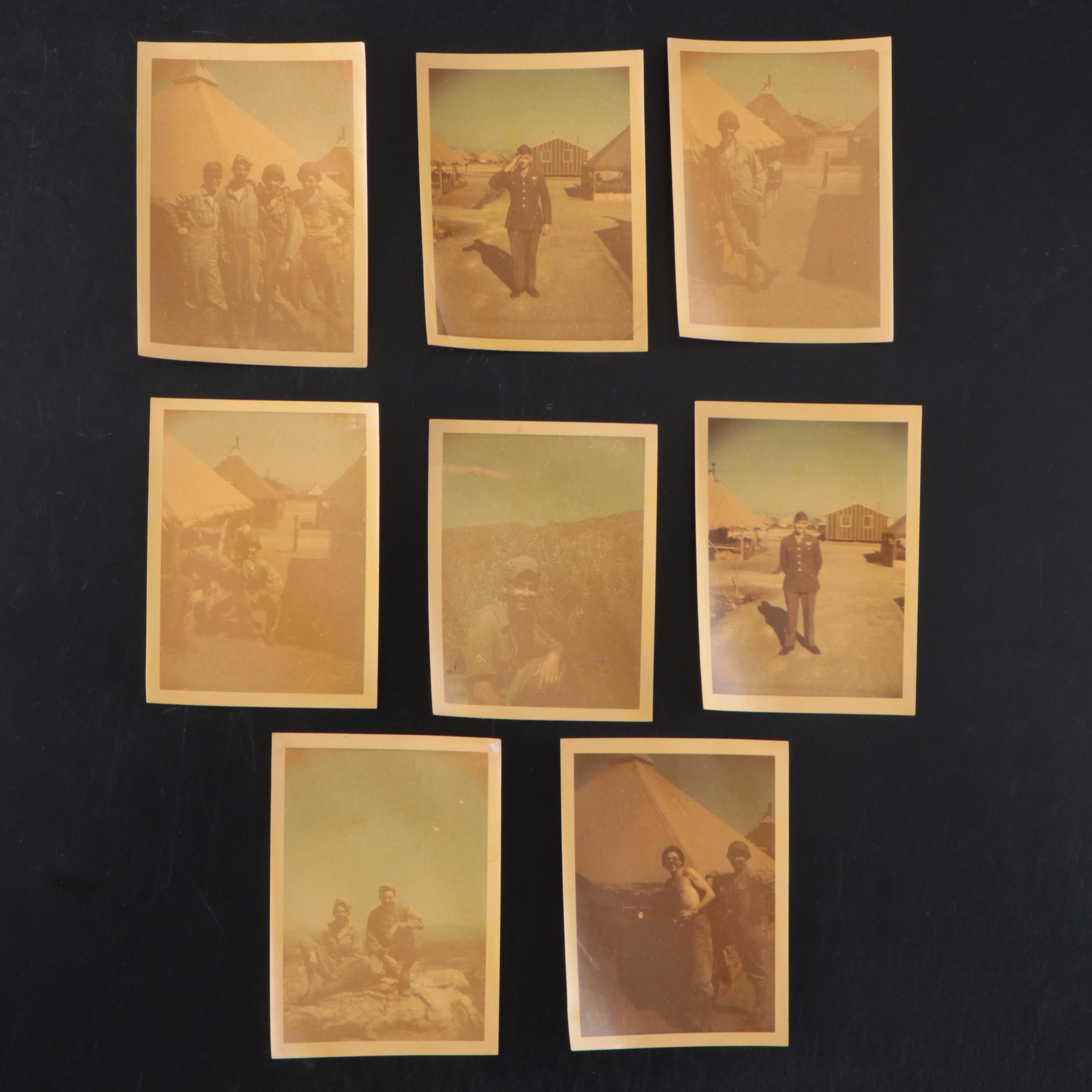 World War II Photos of the 26th Bomber Squadron and Crew Signed Currency