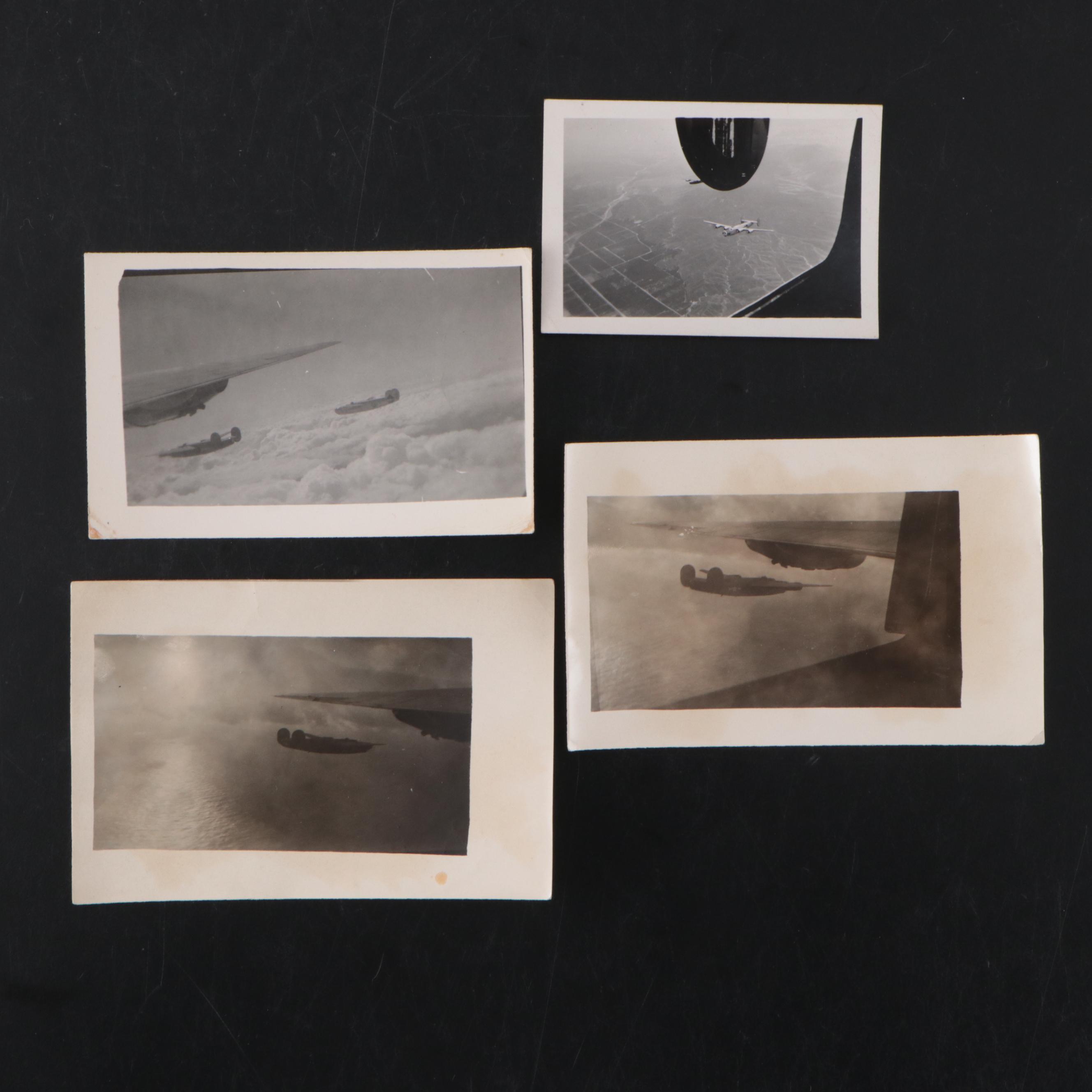 World War II Photos of the 26th Bomber Squadron and Crew Signed Currency