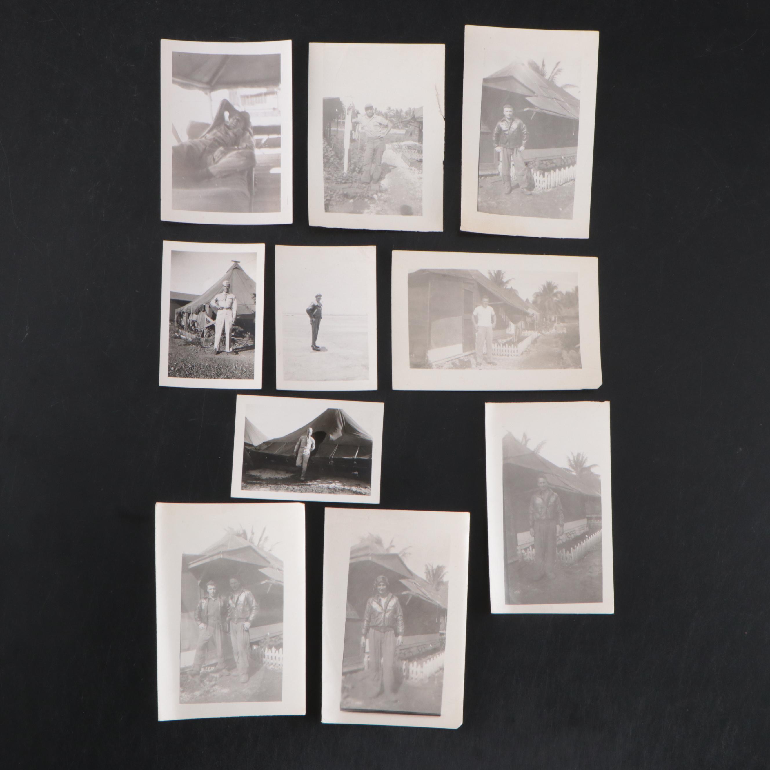 World War II Photos of the 26th Bomber Squadron and Crew Signed Currency