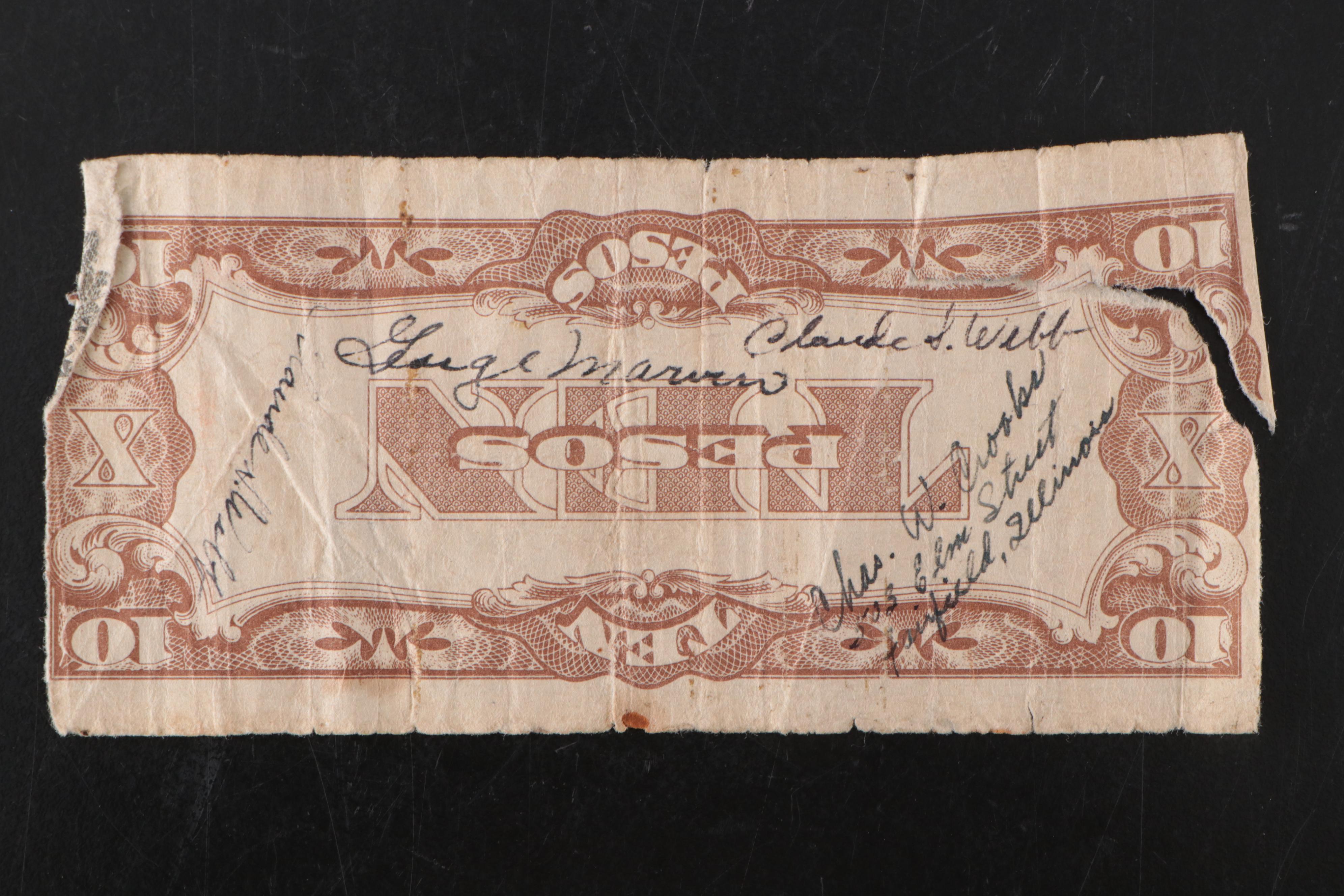 World War II Photos of the 26th Bomber Squadron and Crew Signed Currency