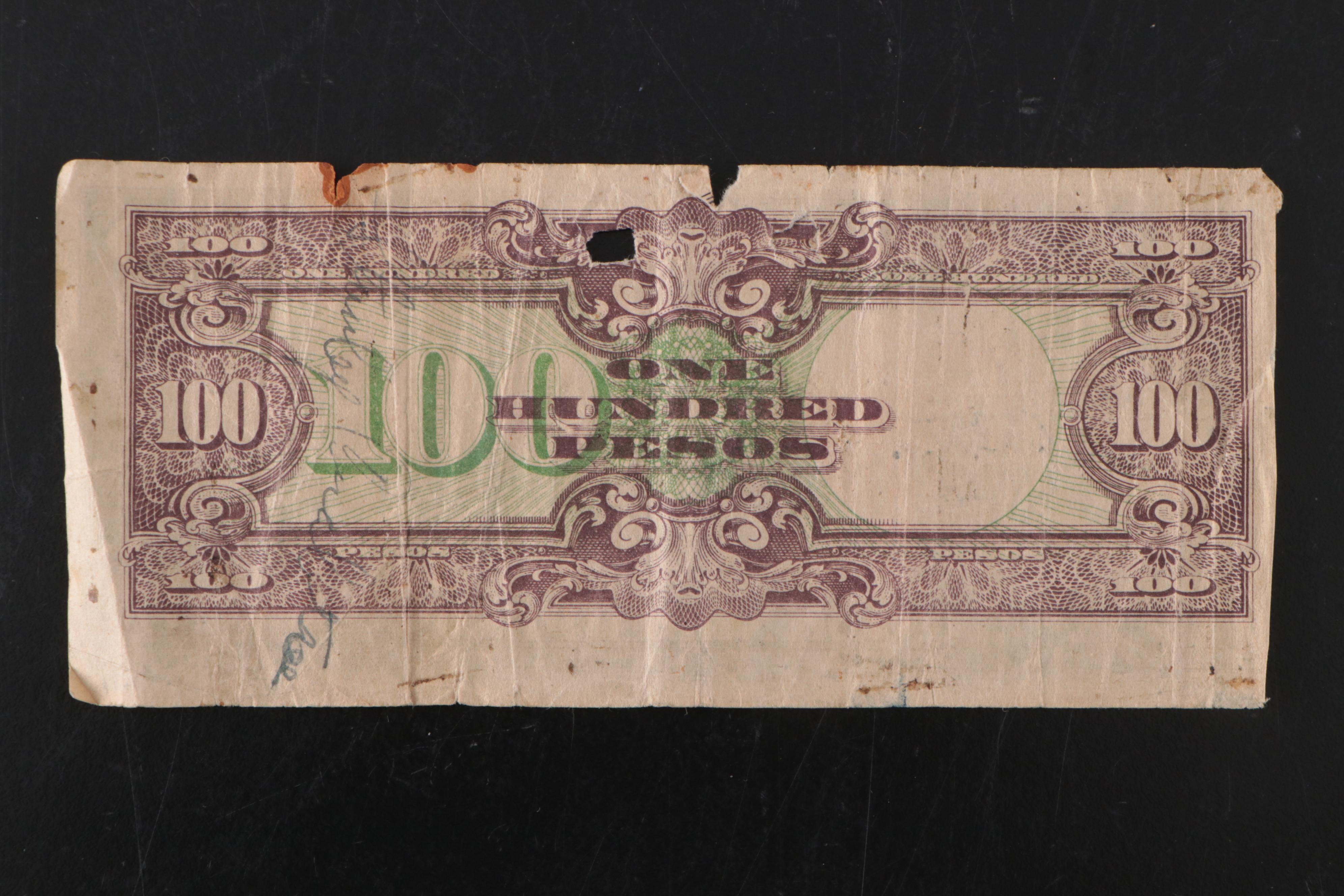 World War II Photos of the 26th Bomber Squadron and Crew Signed Currency