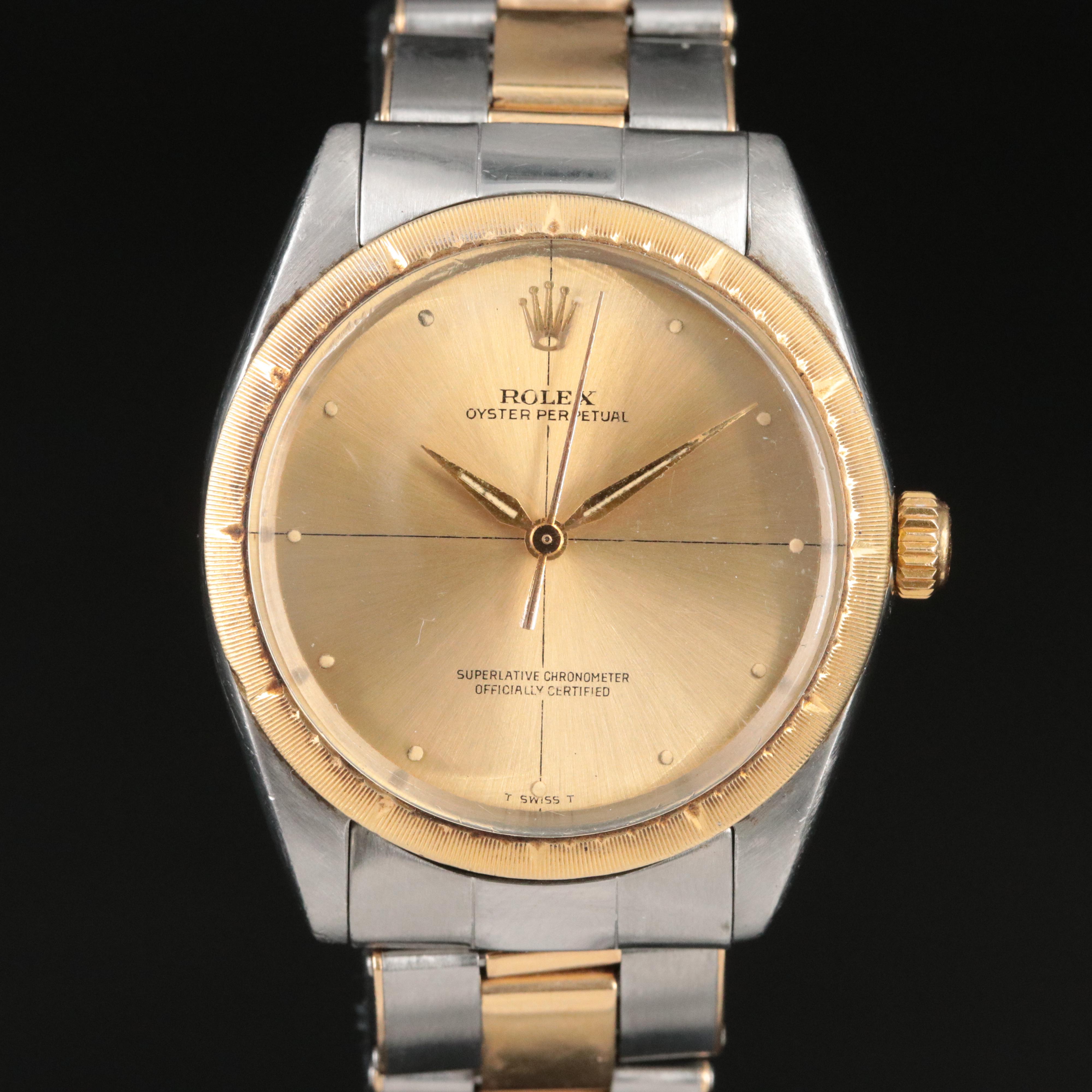 1967 Rolex Oyster Perpetual Zephyr Two-Tone Watch