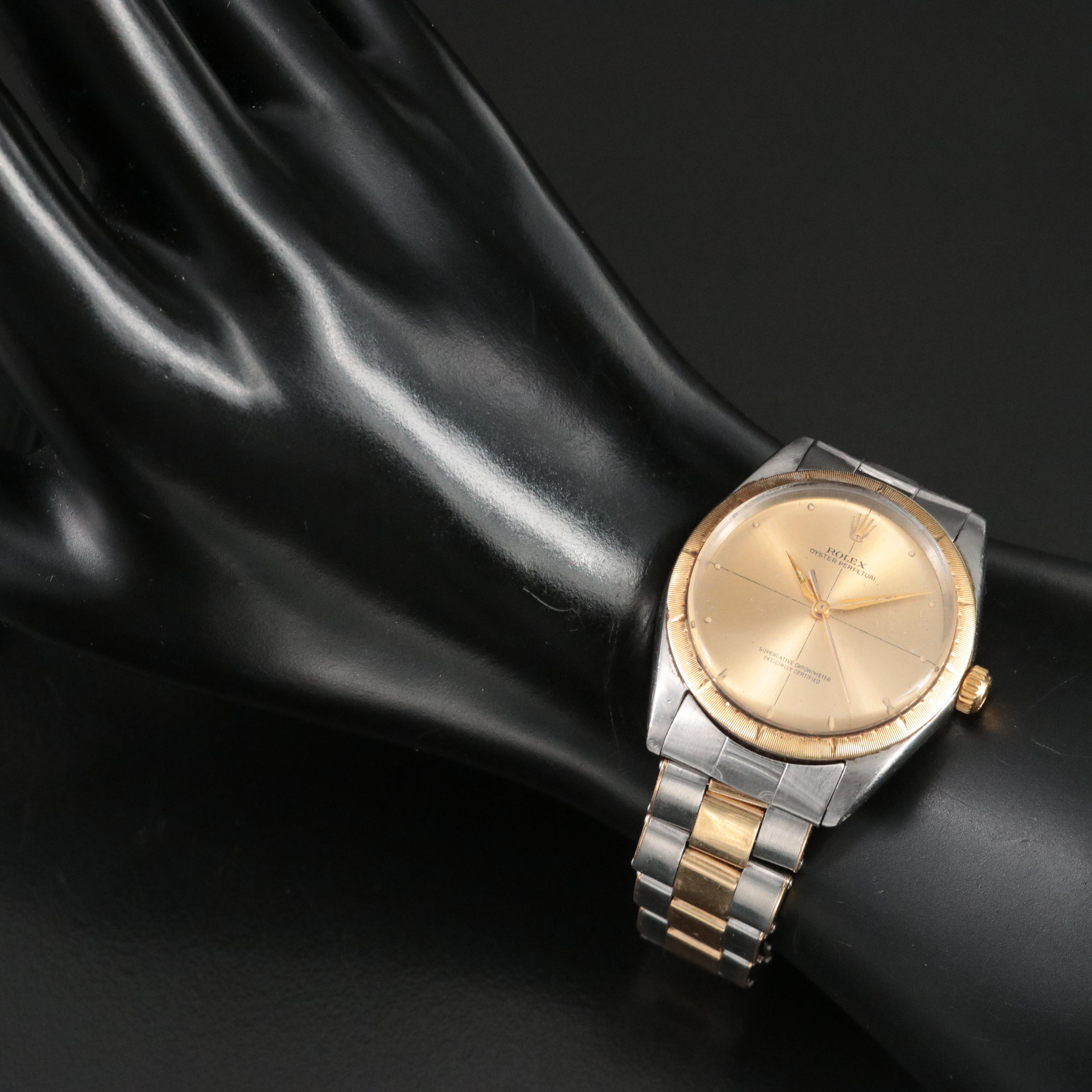 1967 Rolex Oyster Perpetual Zephyr Two-Tone Watch