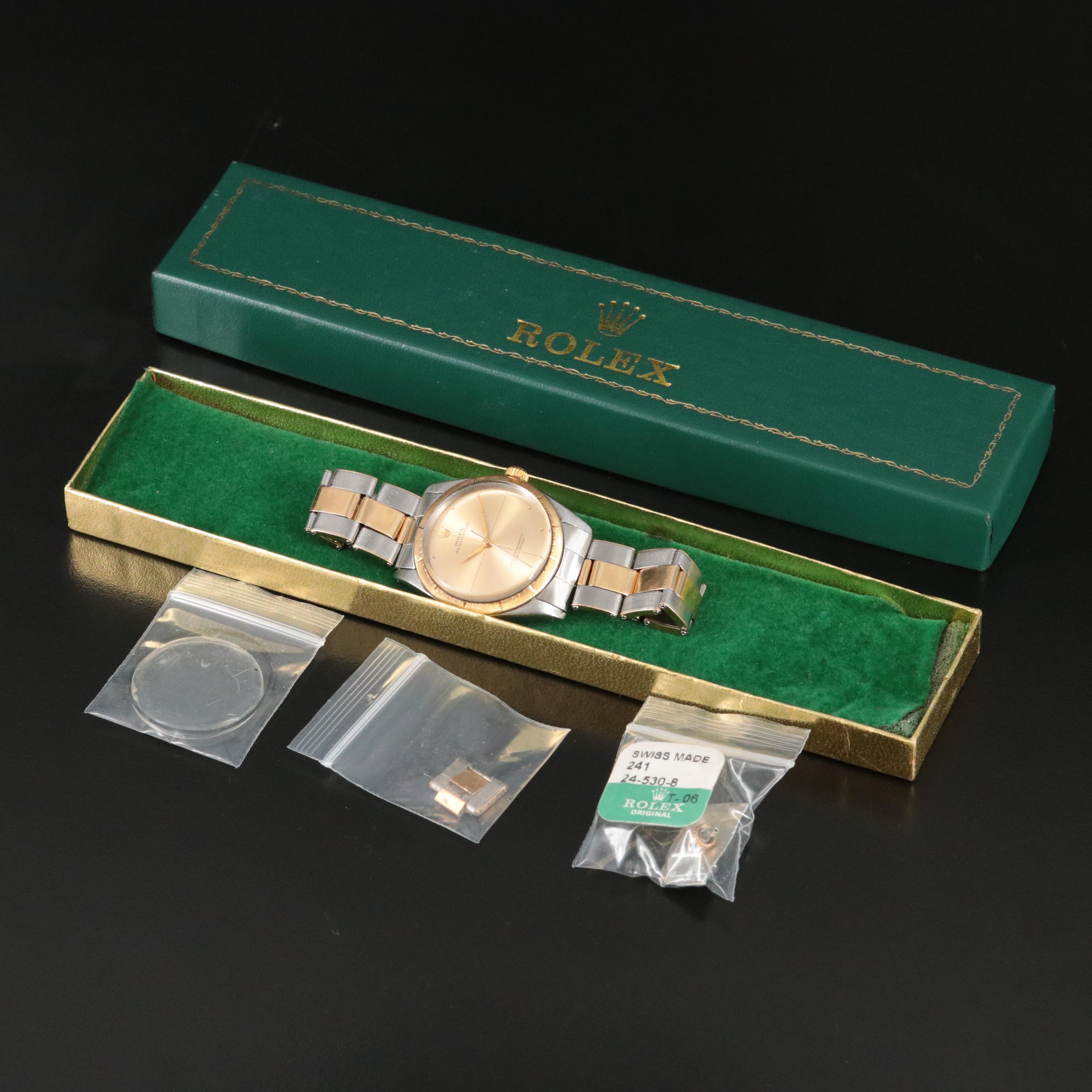 1967 Rolex Oyster Perpetual Zephyr Two-Tone Watch