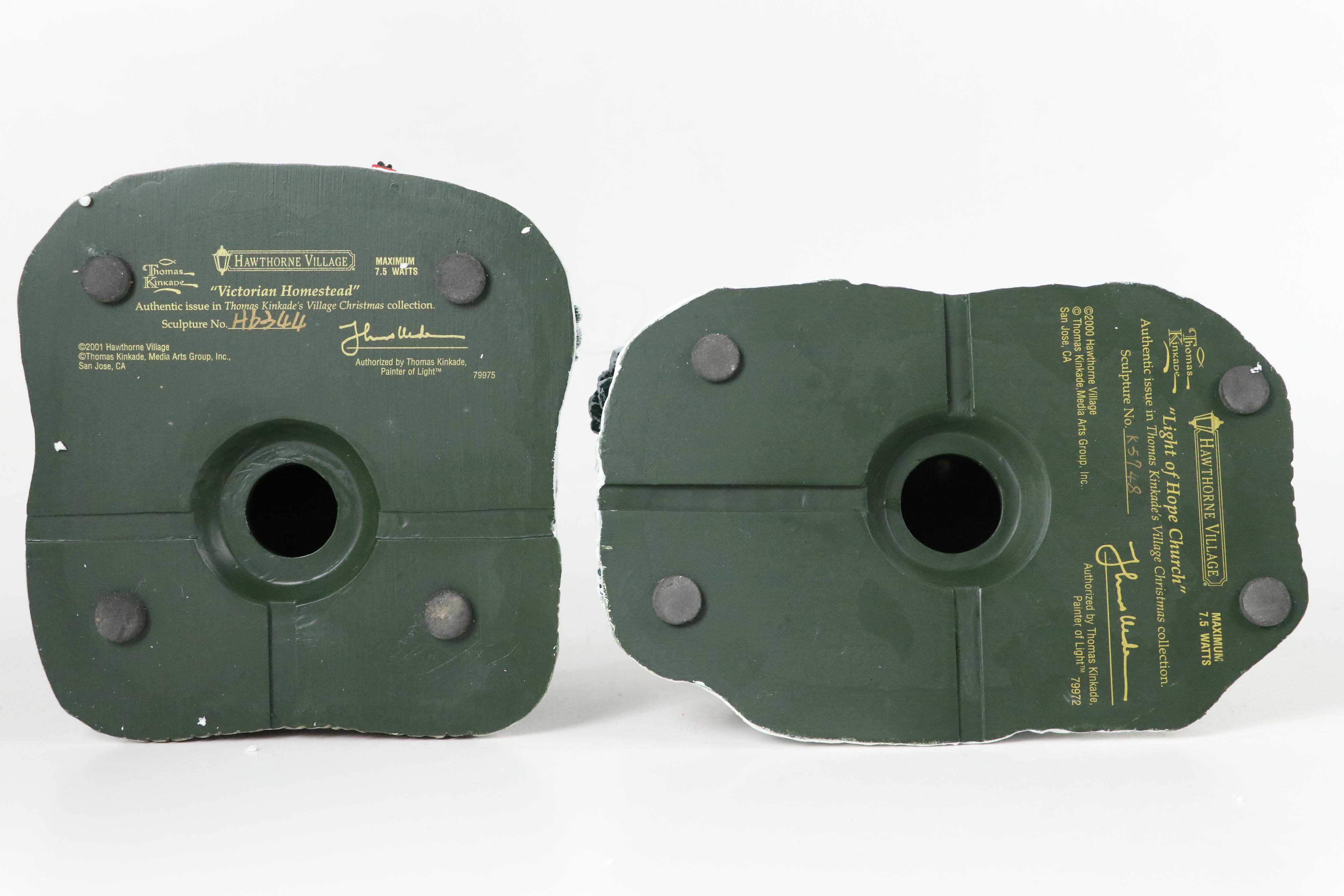 Hawthorne Village "Victorian Homestead" and More Christmas Village Houses