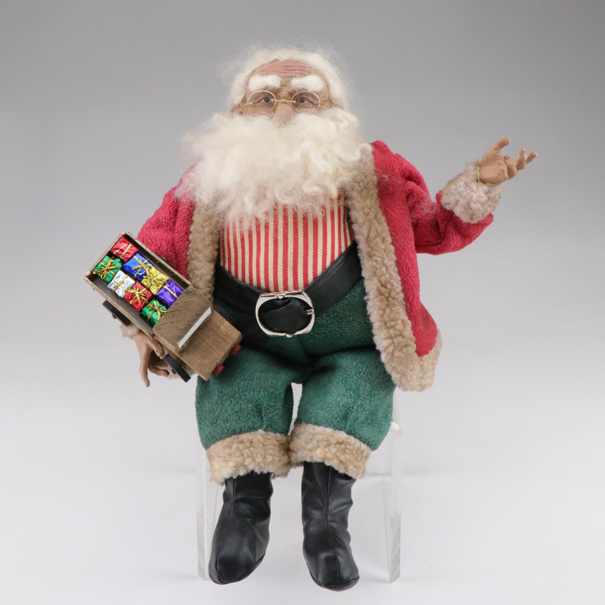Handmade Santa Doll by Sullivans