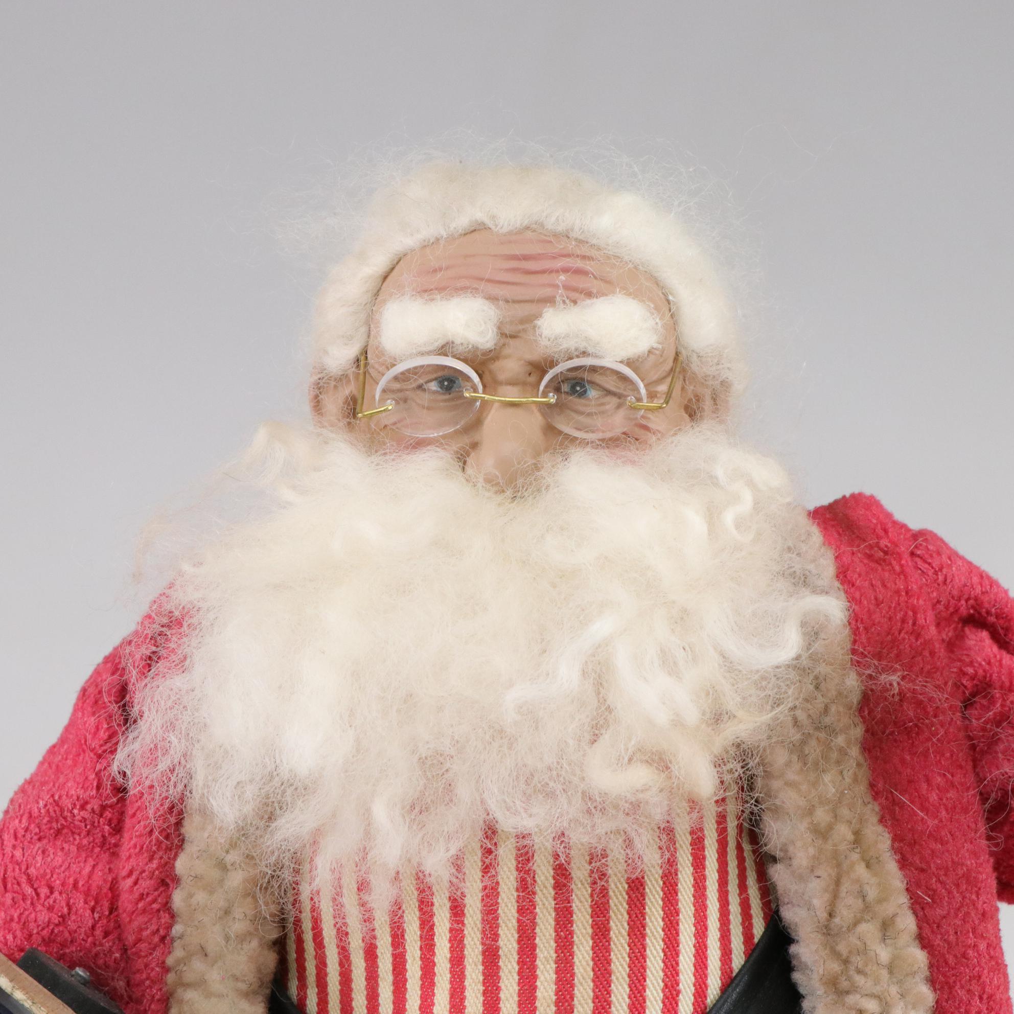 Handmade Santa Doll by Sullivans