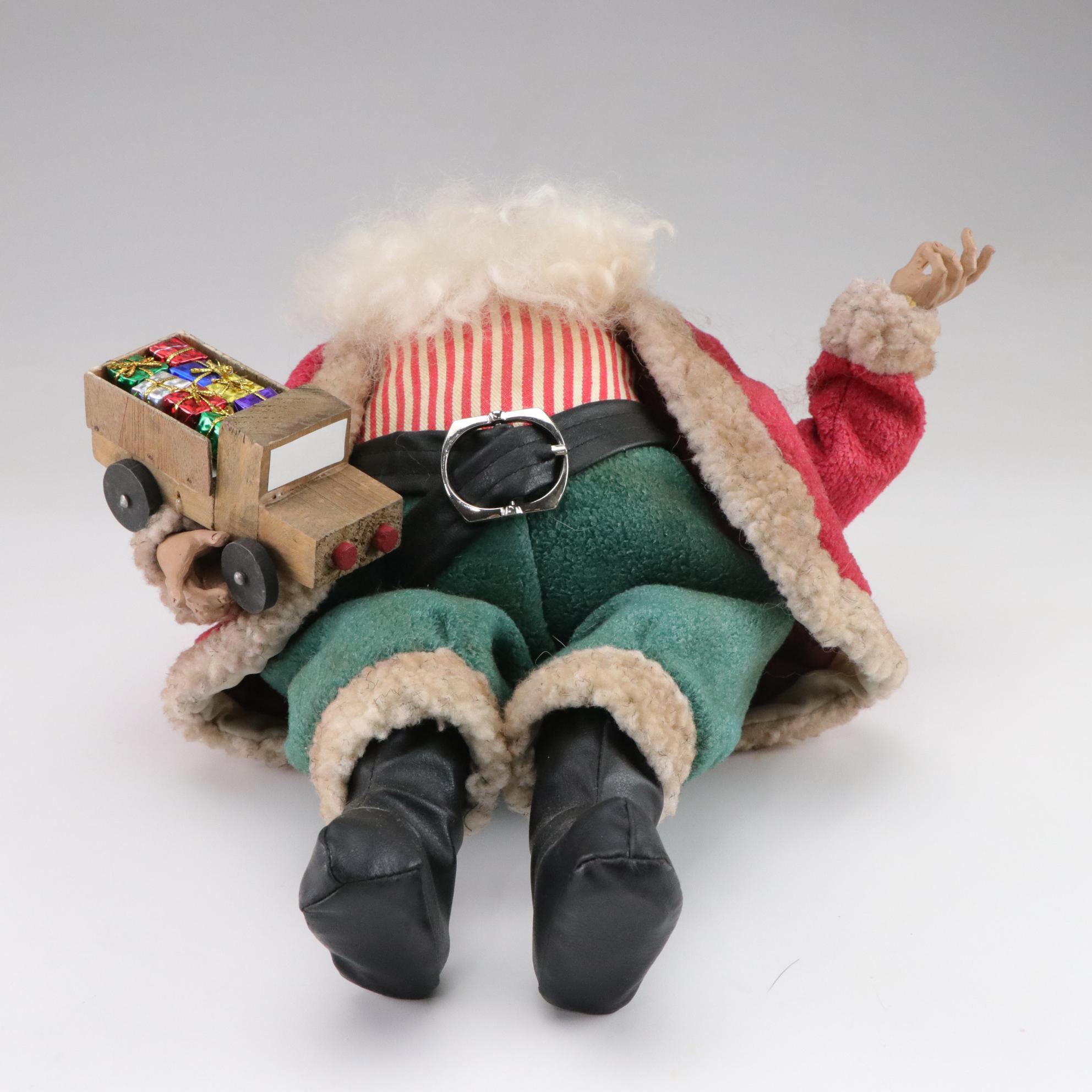 Handmade Santa Doll by Sullivans