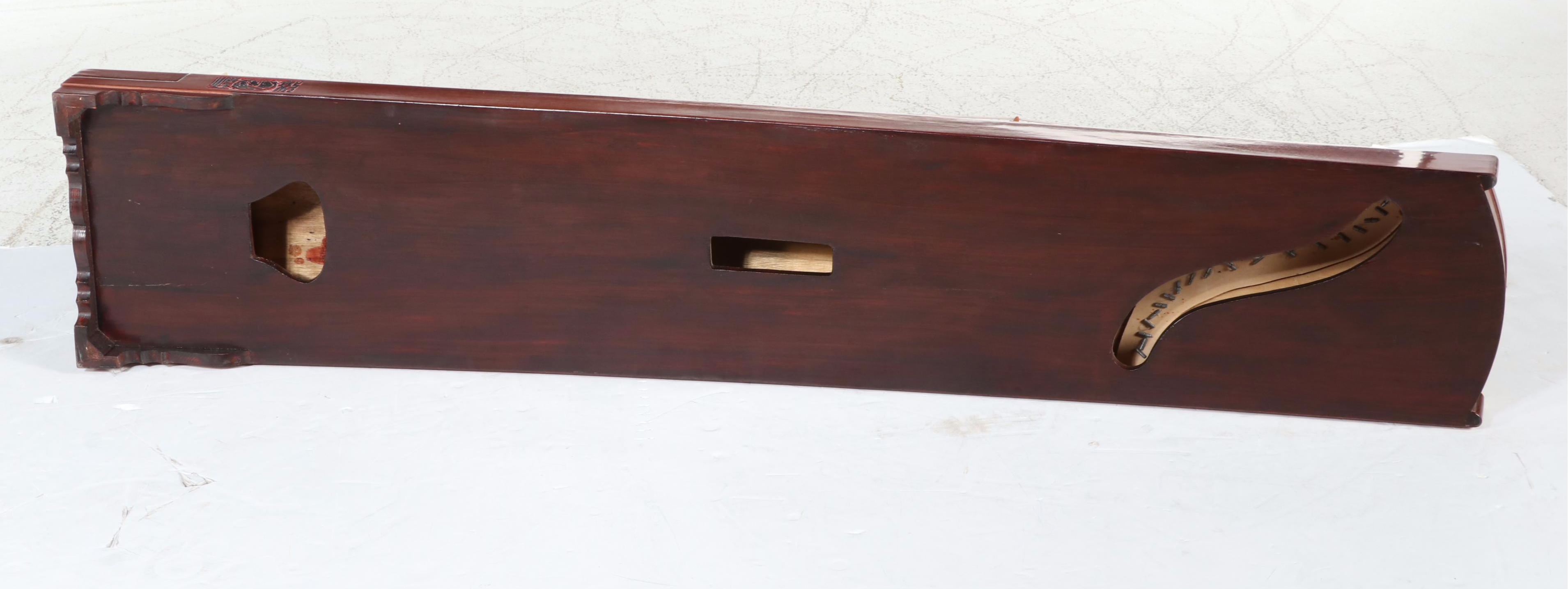 Guzheng Chinese Zither 21-String Traditional Instrument with Fitted Hard Case