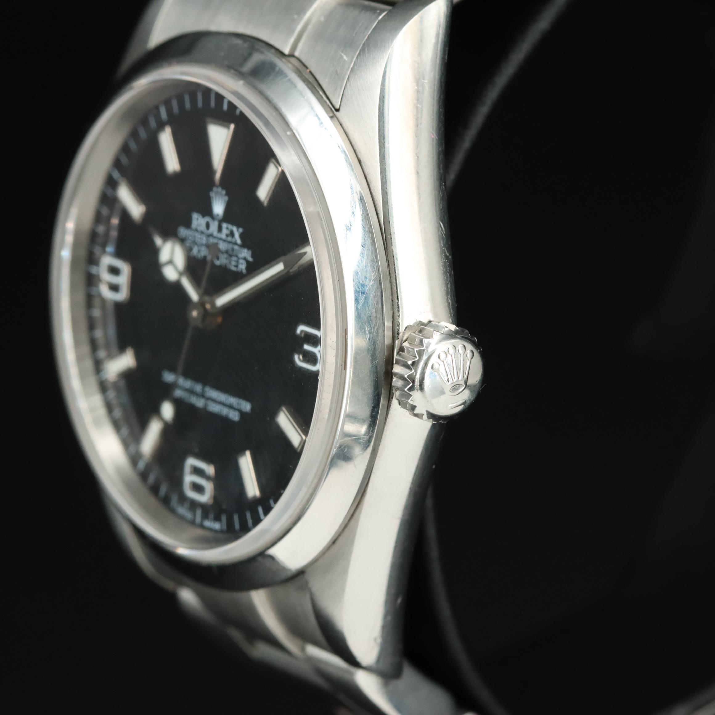 2001 Rolex Oyster Perpetual Explorer Watch